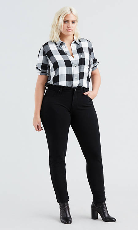 311 Shaping Skinny Jeans Plus Size Black Levi S Dk