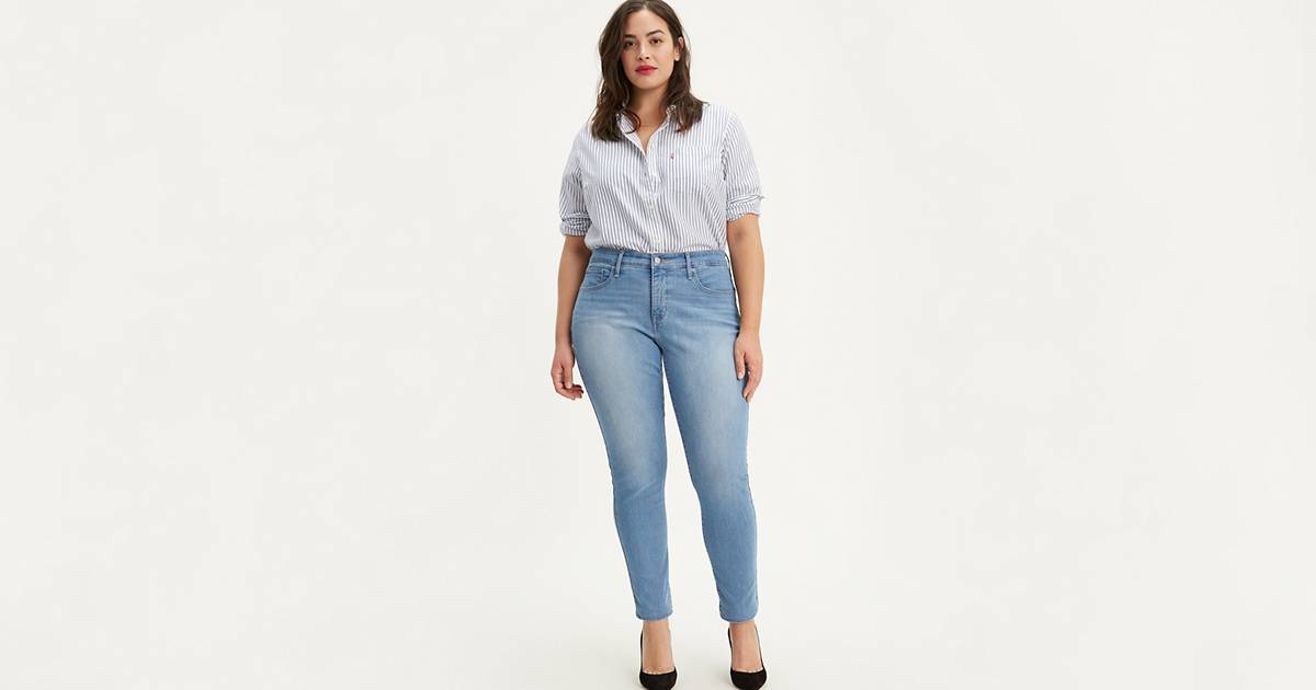 311 Shaping Skinny Women's Jeans (plus Size) - Light Wash | Levi's® US