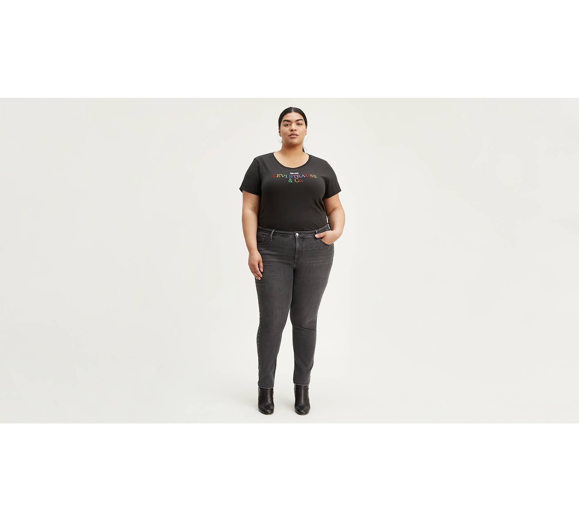 311 Shaping Skinny Women's Jeans (plus Size) - Grey