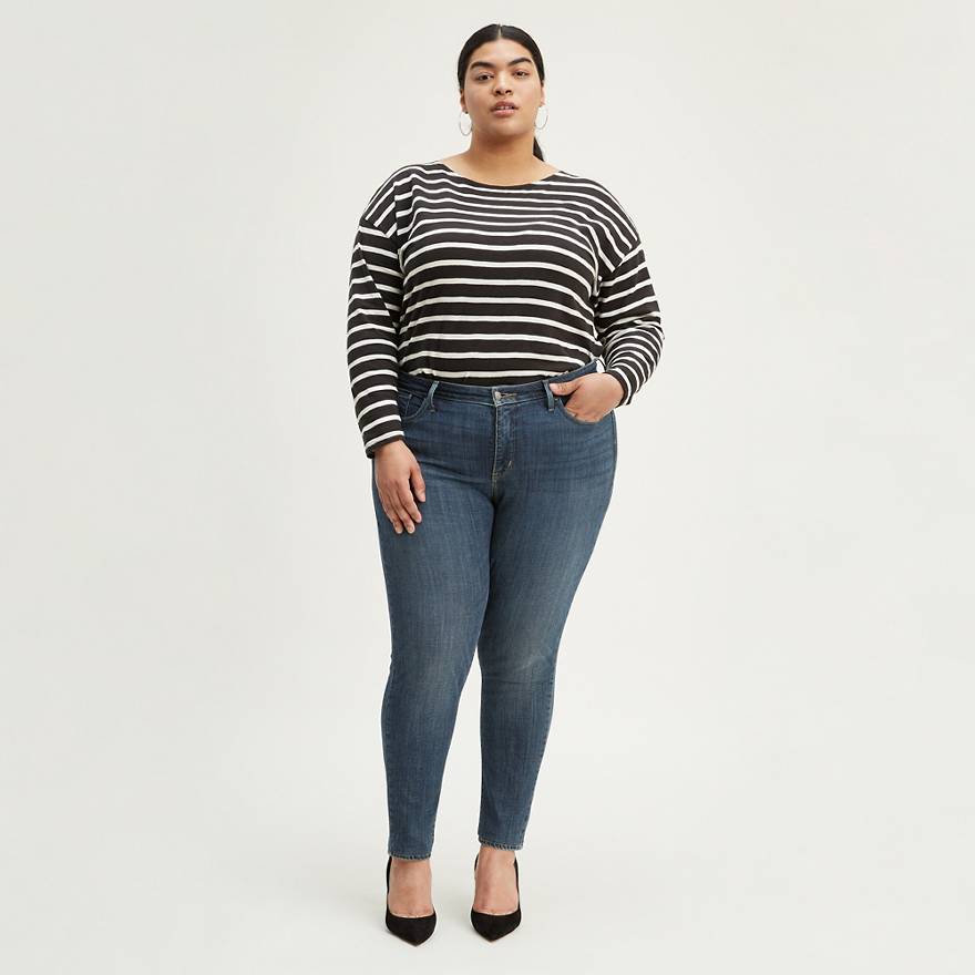 310 Shaping Super Skinny Women's Jeans (plus Size) - Medium Wash | Levi ...
