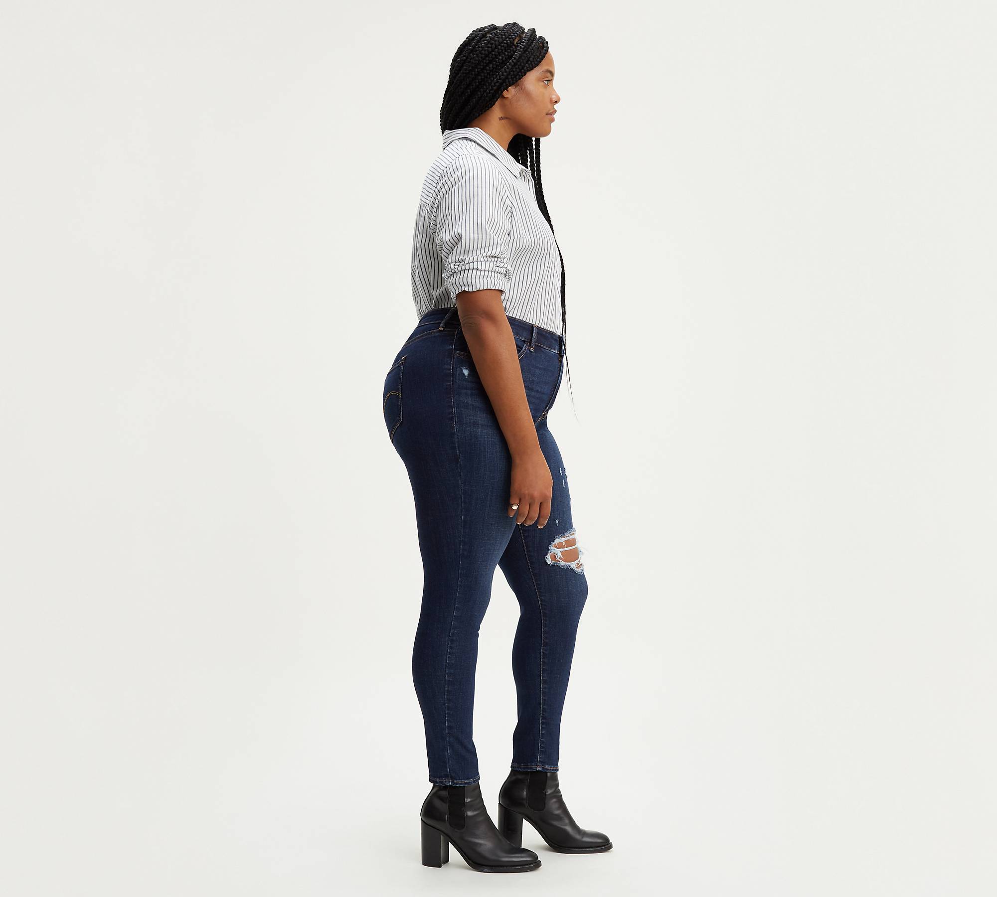 310 Shaping Super Skinny Women's Jeans (plus Size) - Dark Wash | Levi's® US