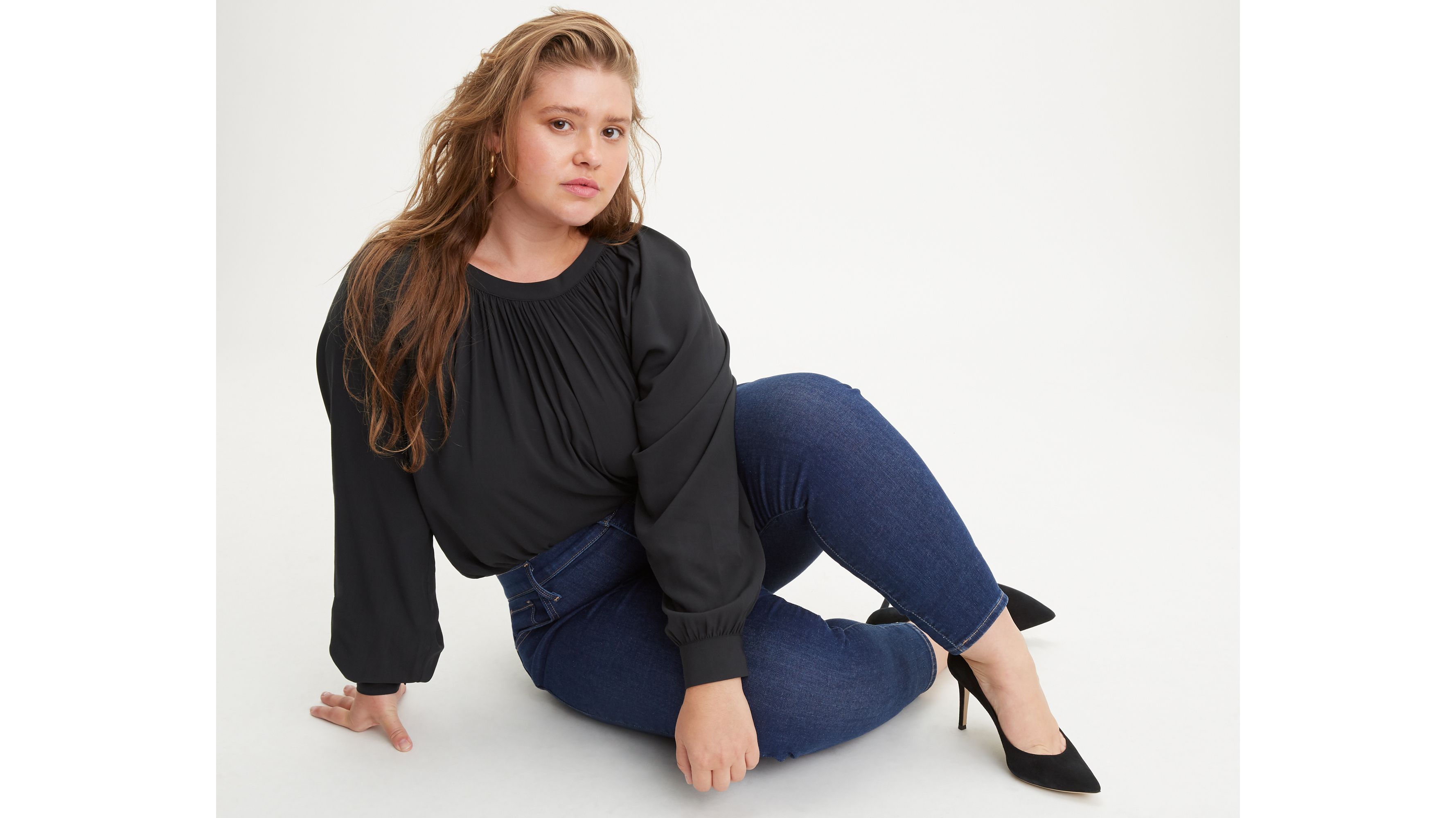 Plus size levi's 310 deals shaping super skinny jeans