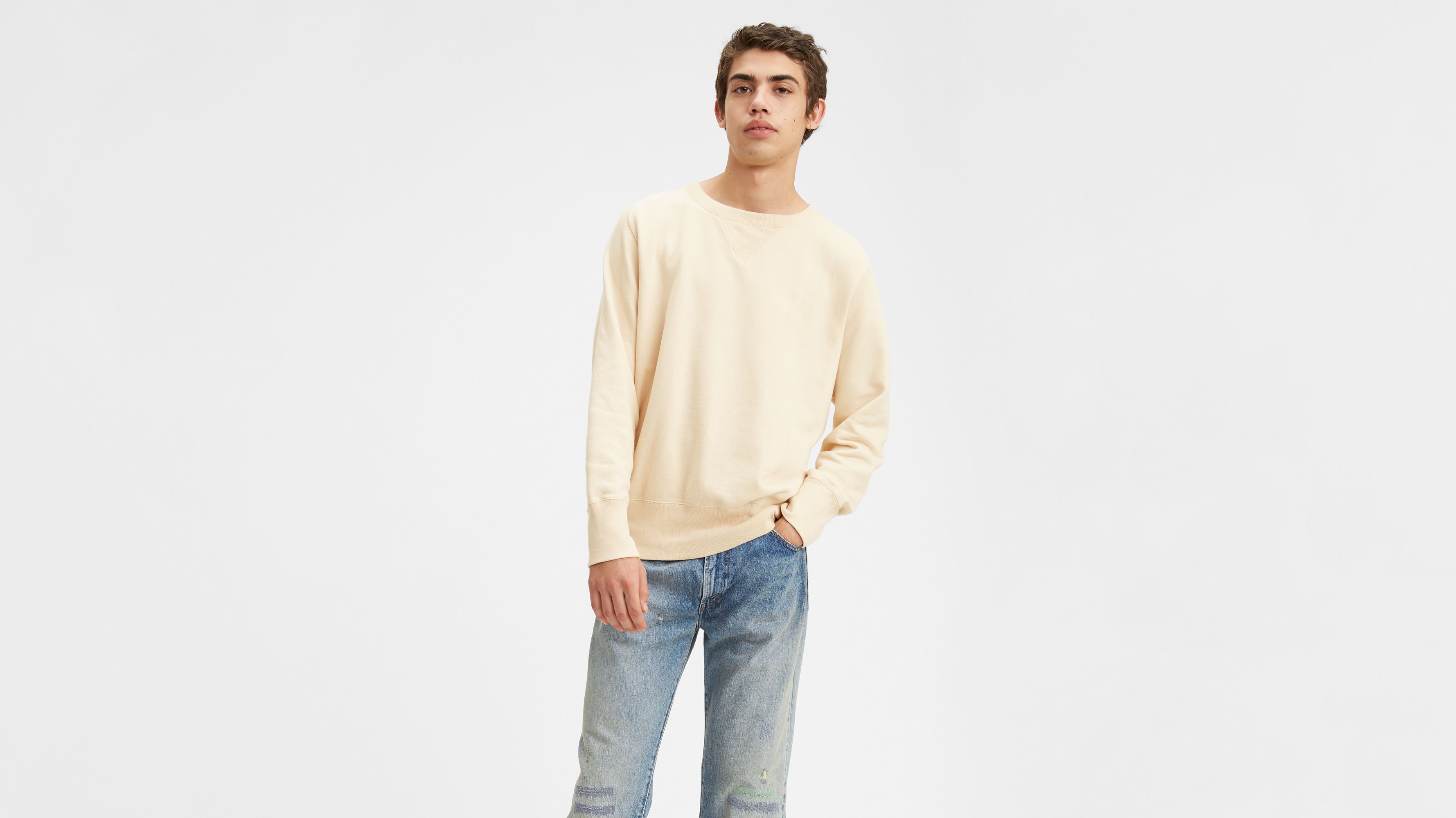 levi's vintage clothing bay meadows sweatshirt