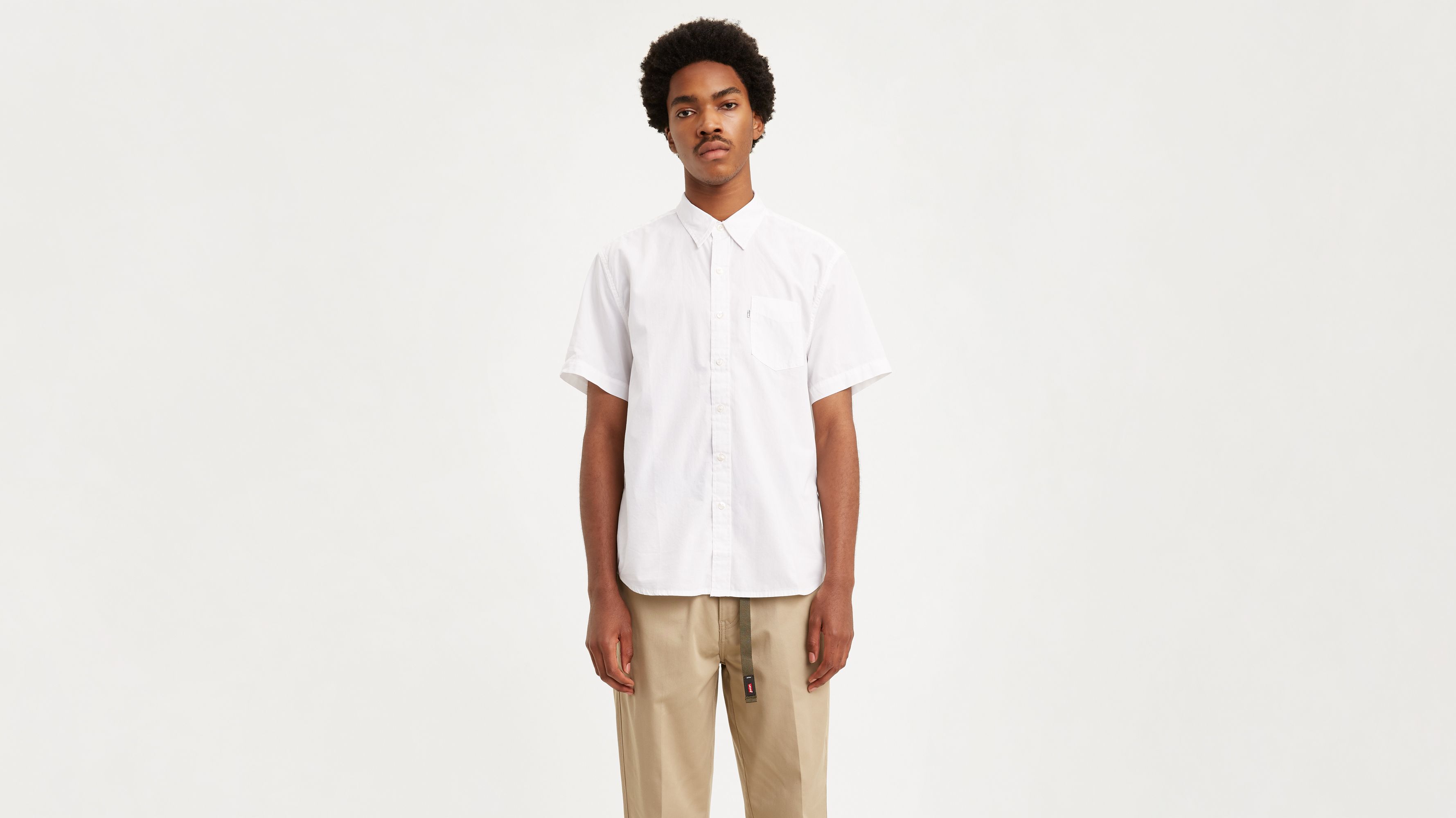 Short Sleeve Classic One Pocket Shirt - White | Levi's® US