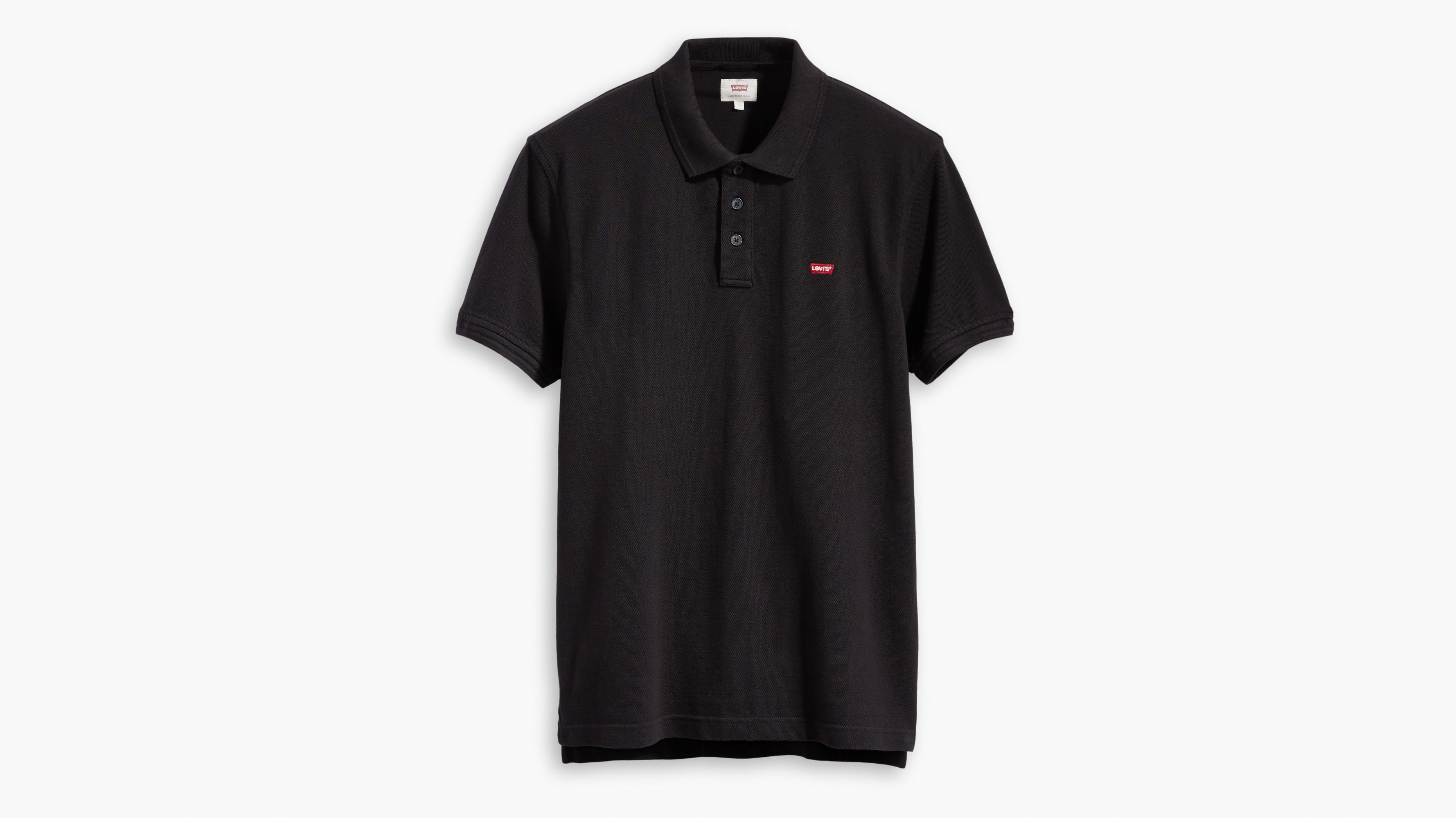 Levi's® Chest Logo Polo Shirt - Black 