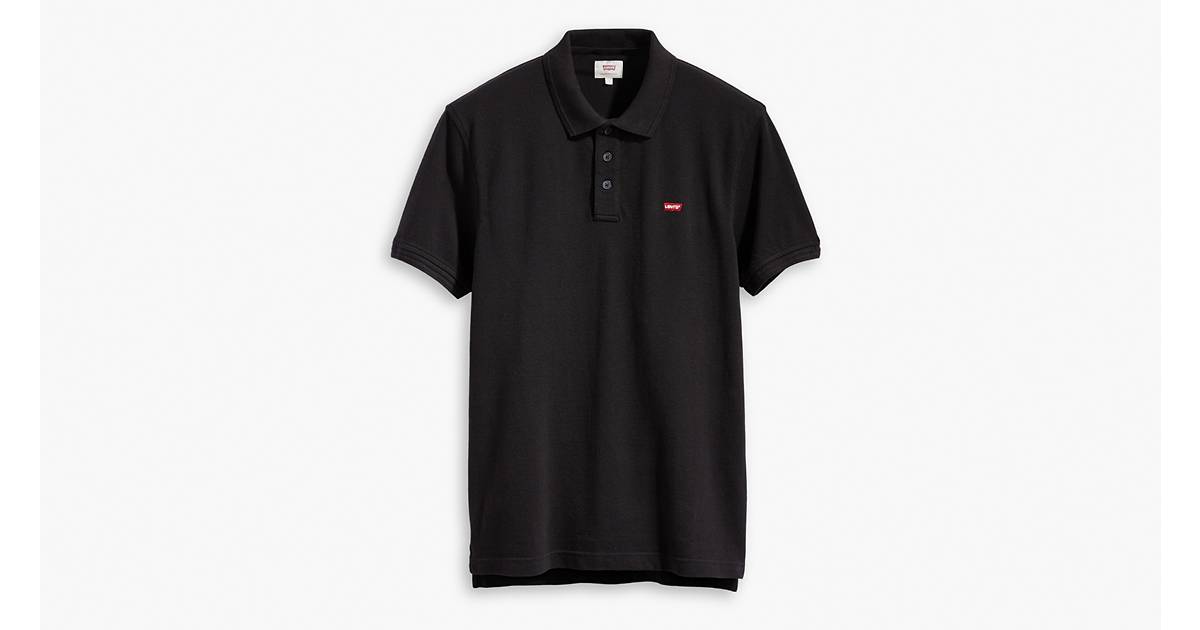 Levi\'s® Chest Logo US Polo - Black Levi\'s® Shirt 