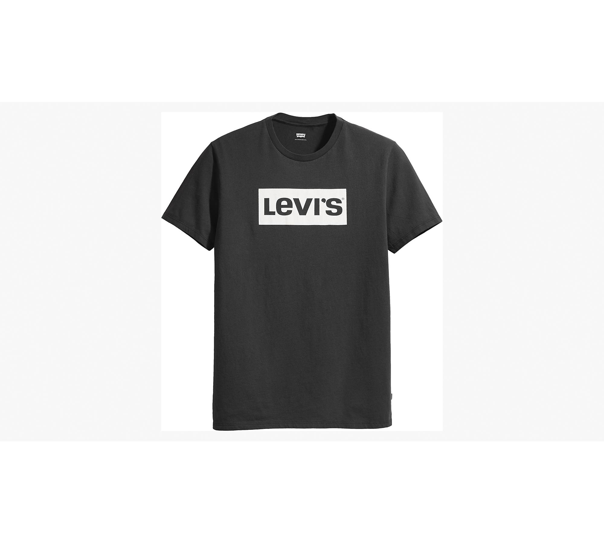 Box Tab Logo Tee Shirt - Black | Levi's® US