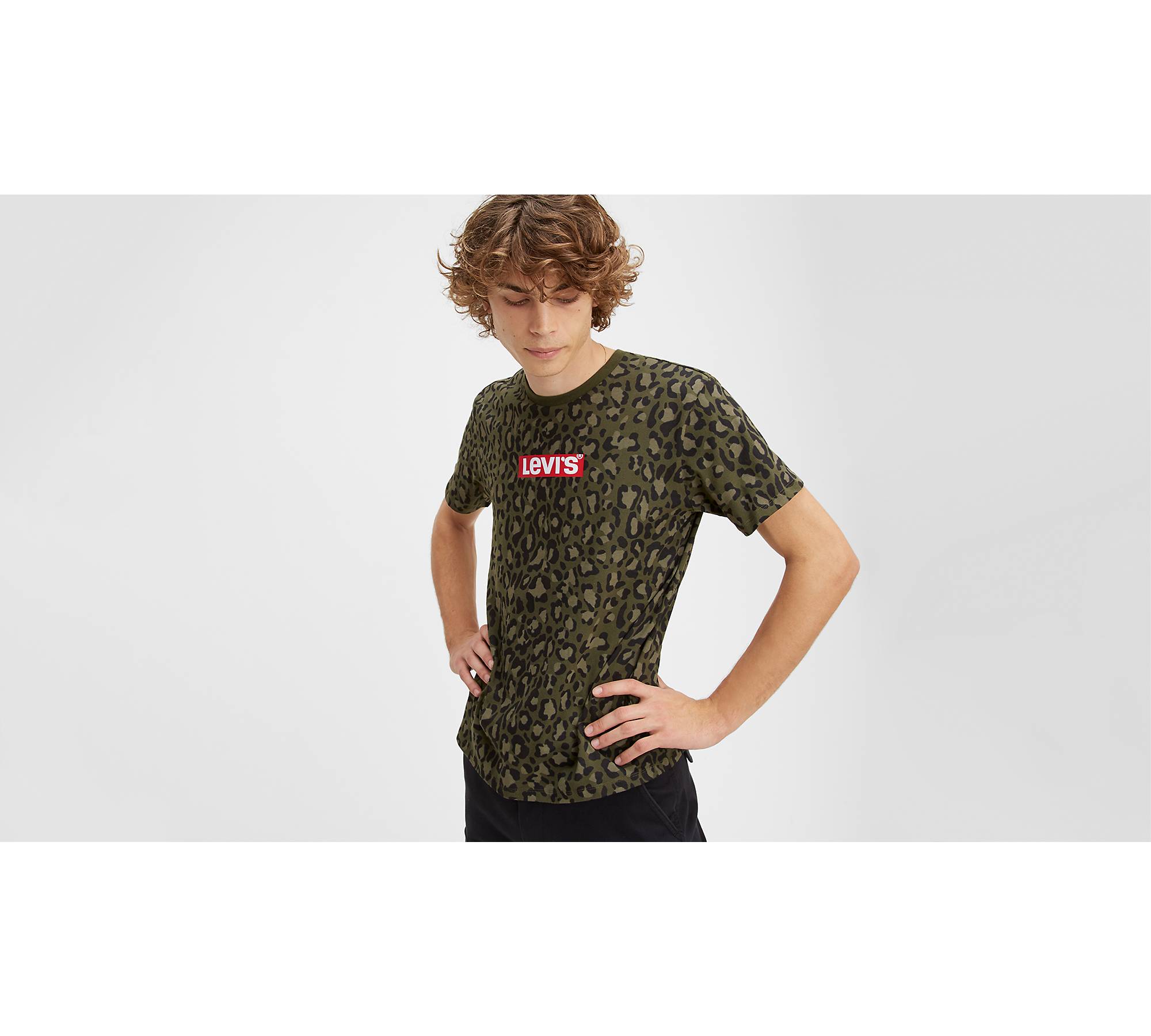 Camo Box Tab Graphic Tee Shirt - Multi-color | Levi's® US