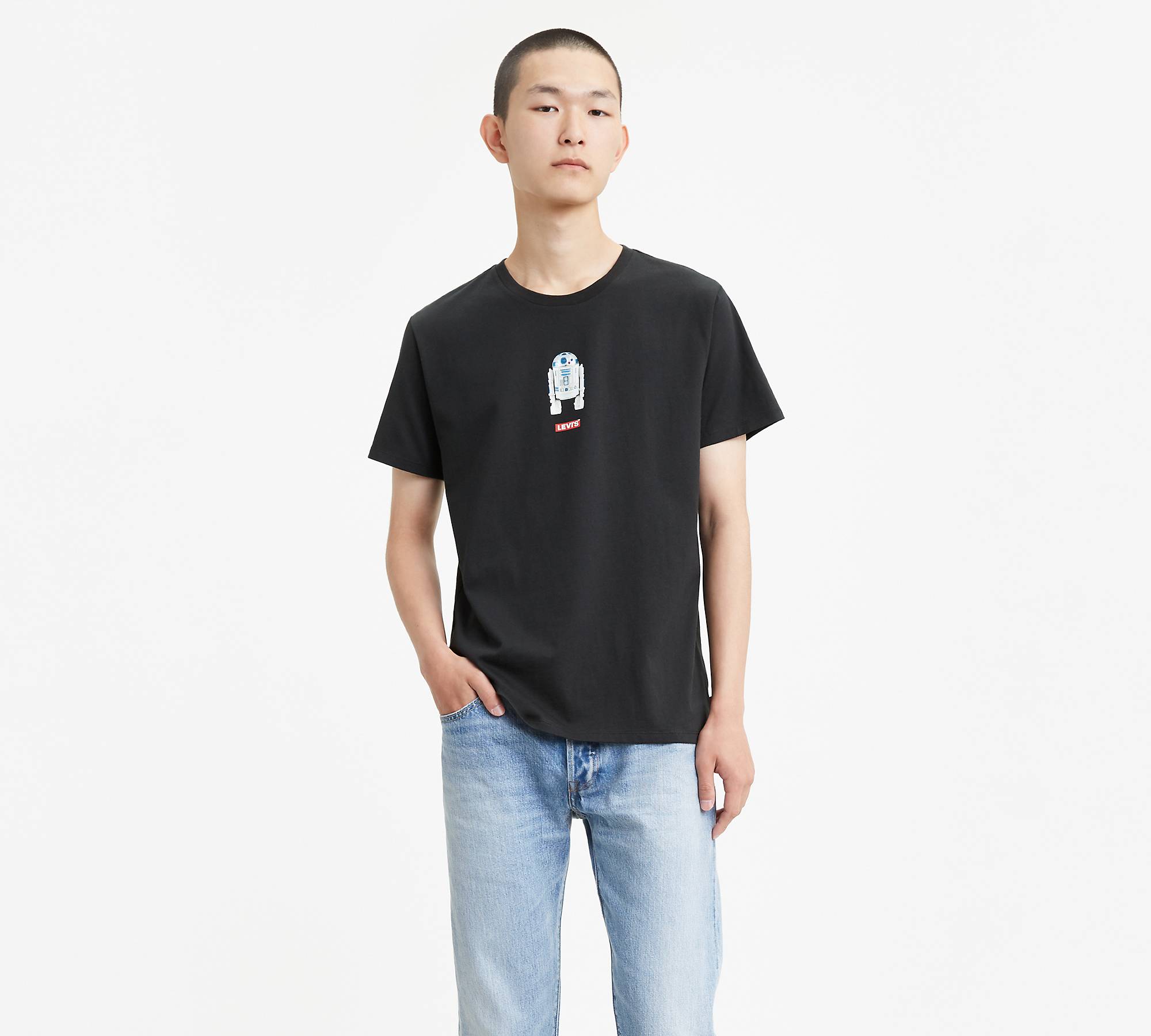 Levi's® X Star Wars Graphic Tee Shirt - Black | Levi's® US