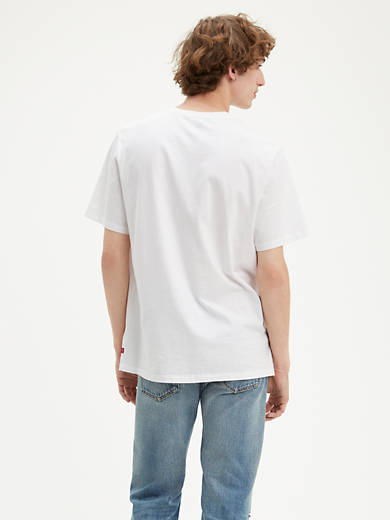 Nauwkeurigheid spiegel Pracht Levi's® X Super Mario Graphic Tee Shirt - White | Levi's® US
