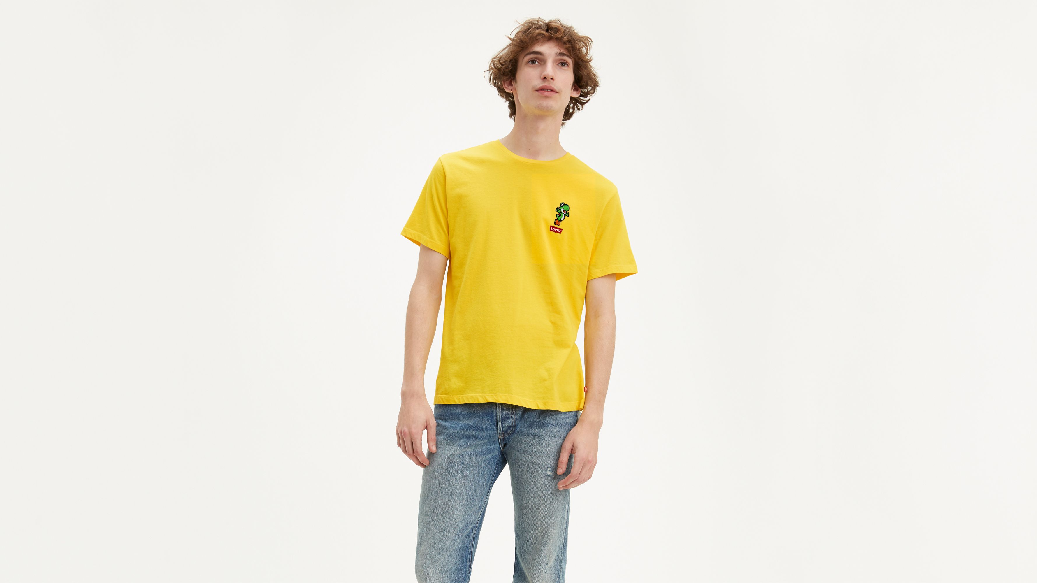 yellow levis shirt