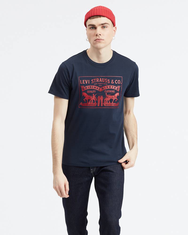 Two-Horse Pull Graphic Tee Shirt 8