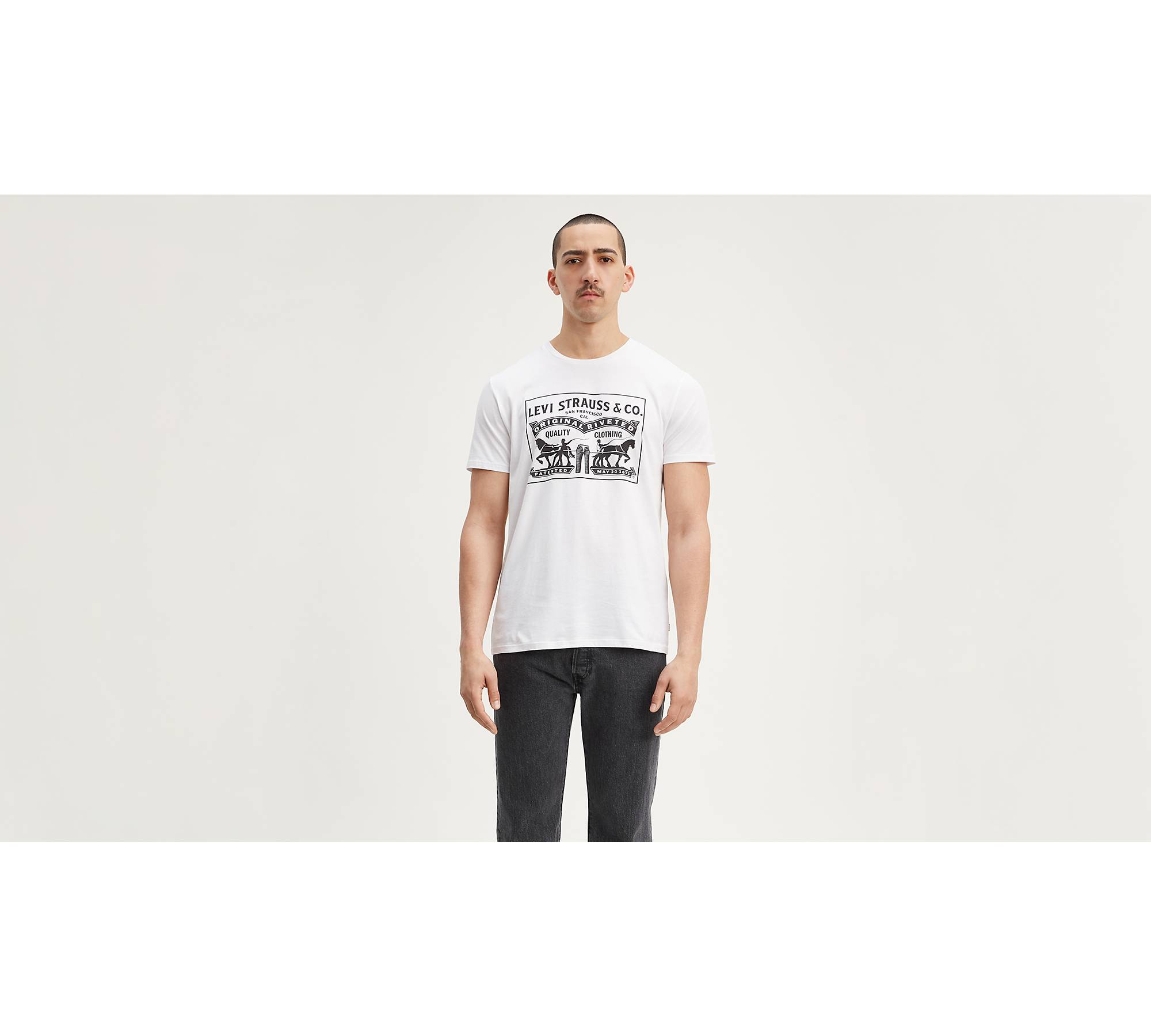 Two-horse Pull Graphic Tee Shirt - Multi-color | Levi's® US