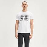 Two-Horse Pull Graphic Tee Shirt 1