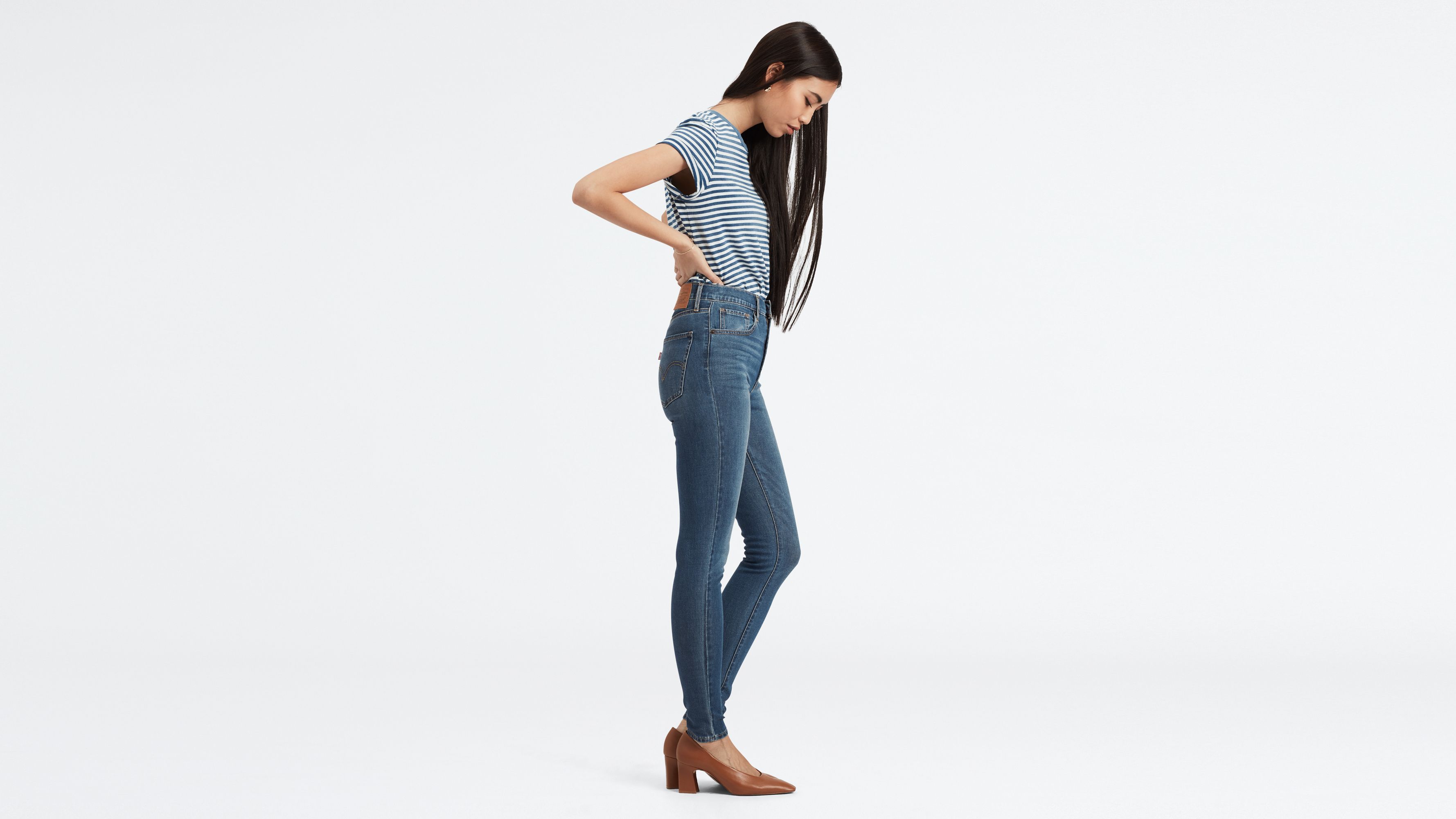 mile high rise jeans