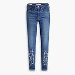 721 High Rise Embroiderd Ankle Skinny Women's Jeans 5