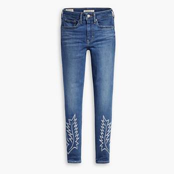 721 High Rise Embroiderd Ankle Skinny Women's Jeans 5