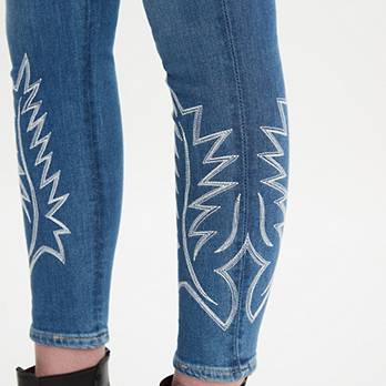 721 High Rise Embroiderd Ankle Skinny Women's Jeans 4