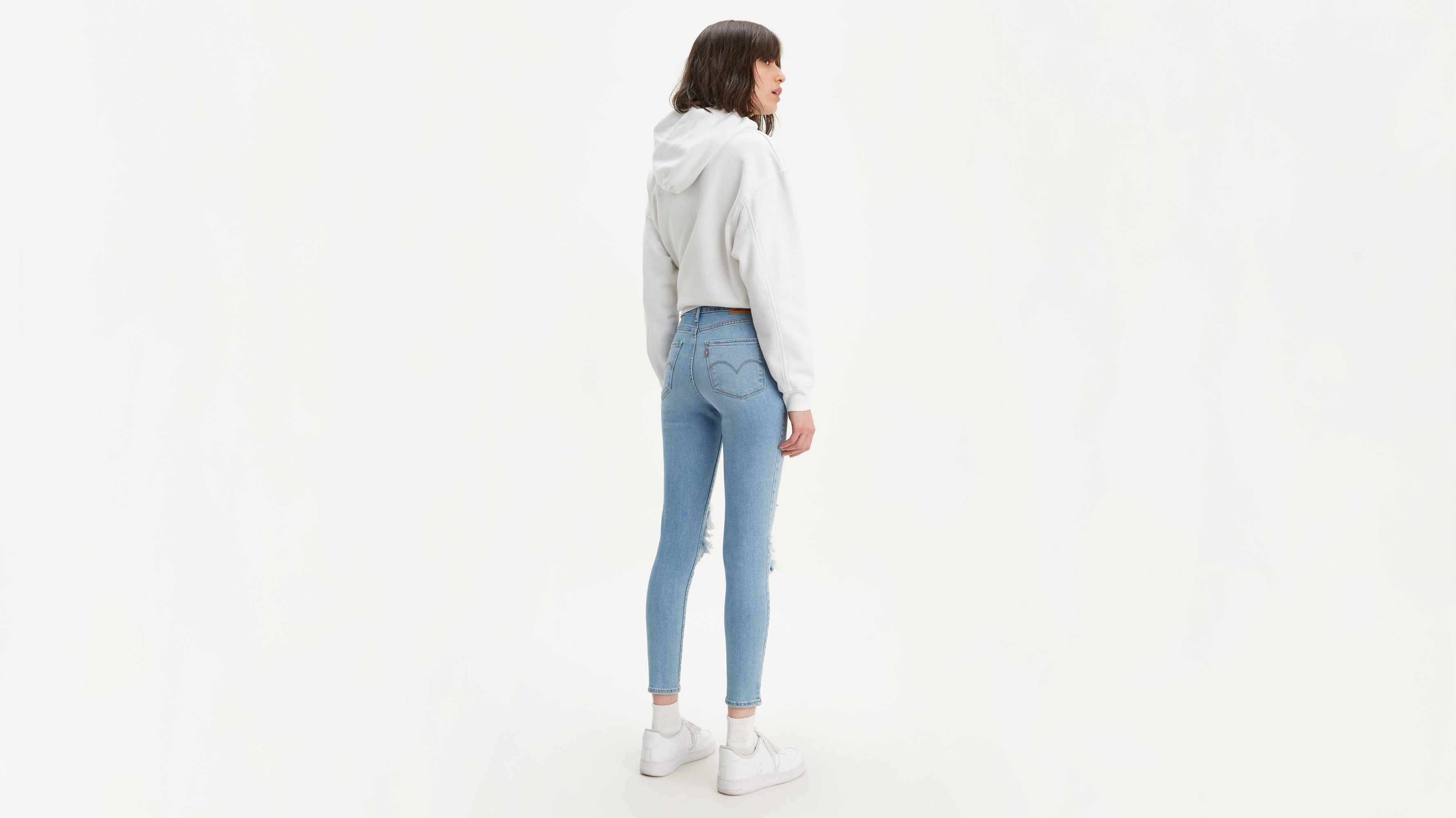 levi's 721 high rise ankle skinny