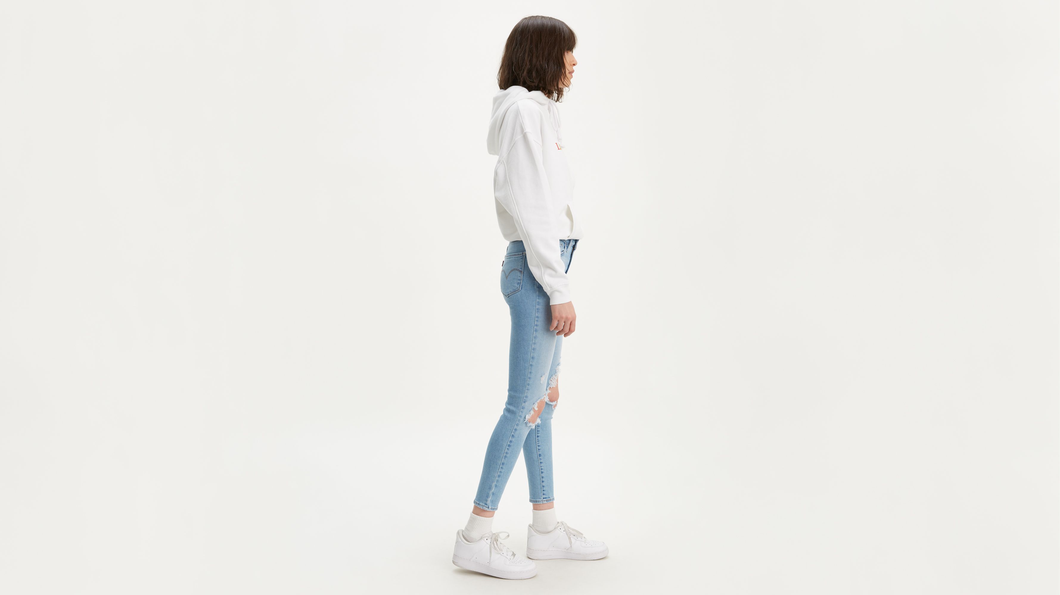 721 High Rise Ankle Skinny Women's Jeans - Light Wash | Levi's® US