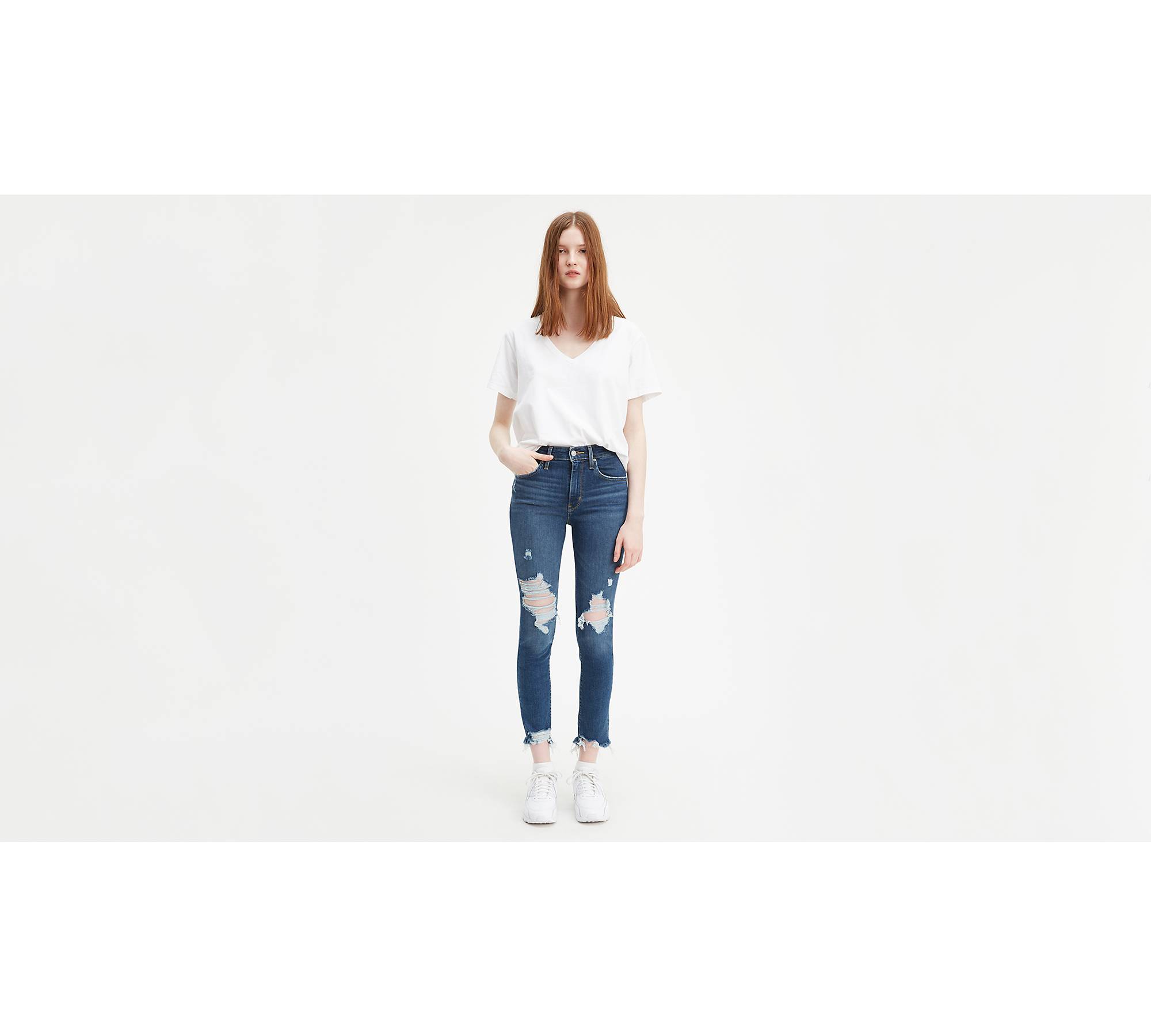 721 High Rise Ankle Skinny Women's Jeans - Medium Wash | Levi's® US