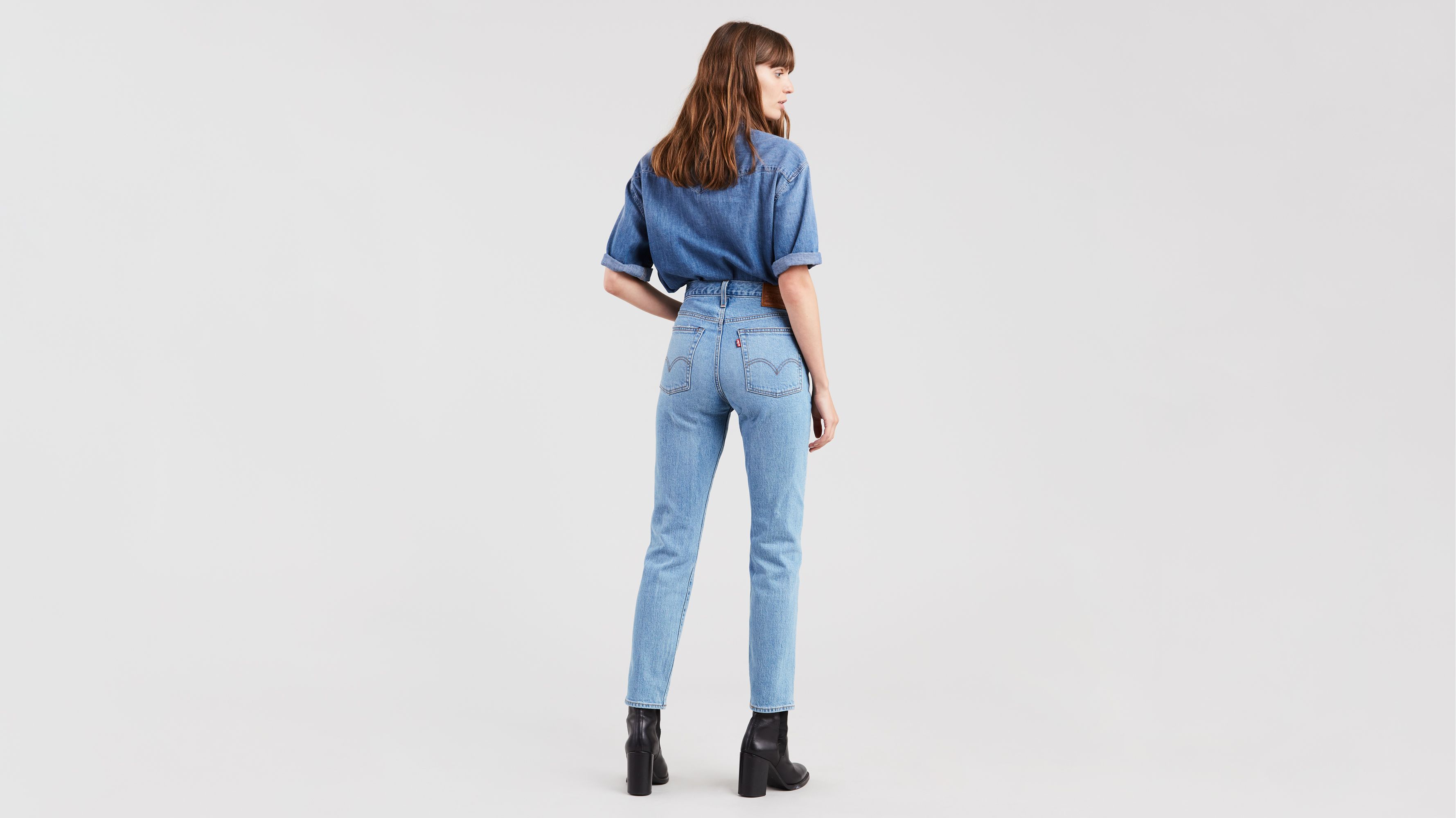 womens levi wedgie jeans