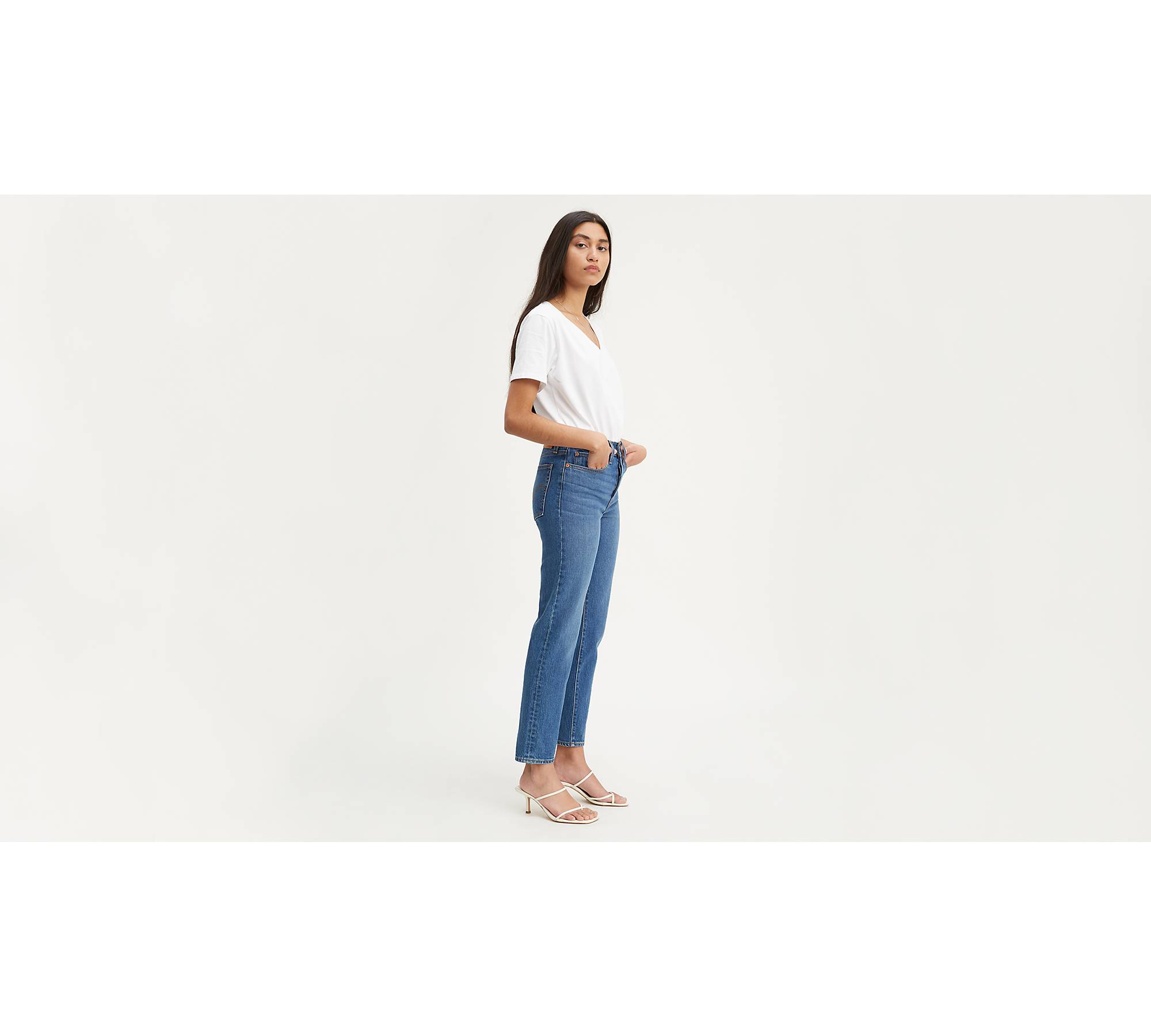 Wedgie Icon Fit Ankle Women's Jeans - Dark Wash