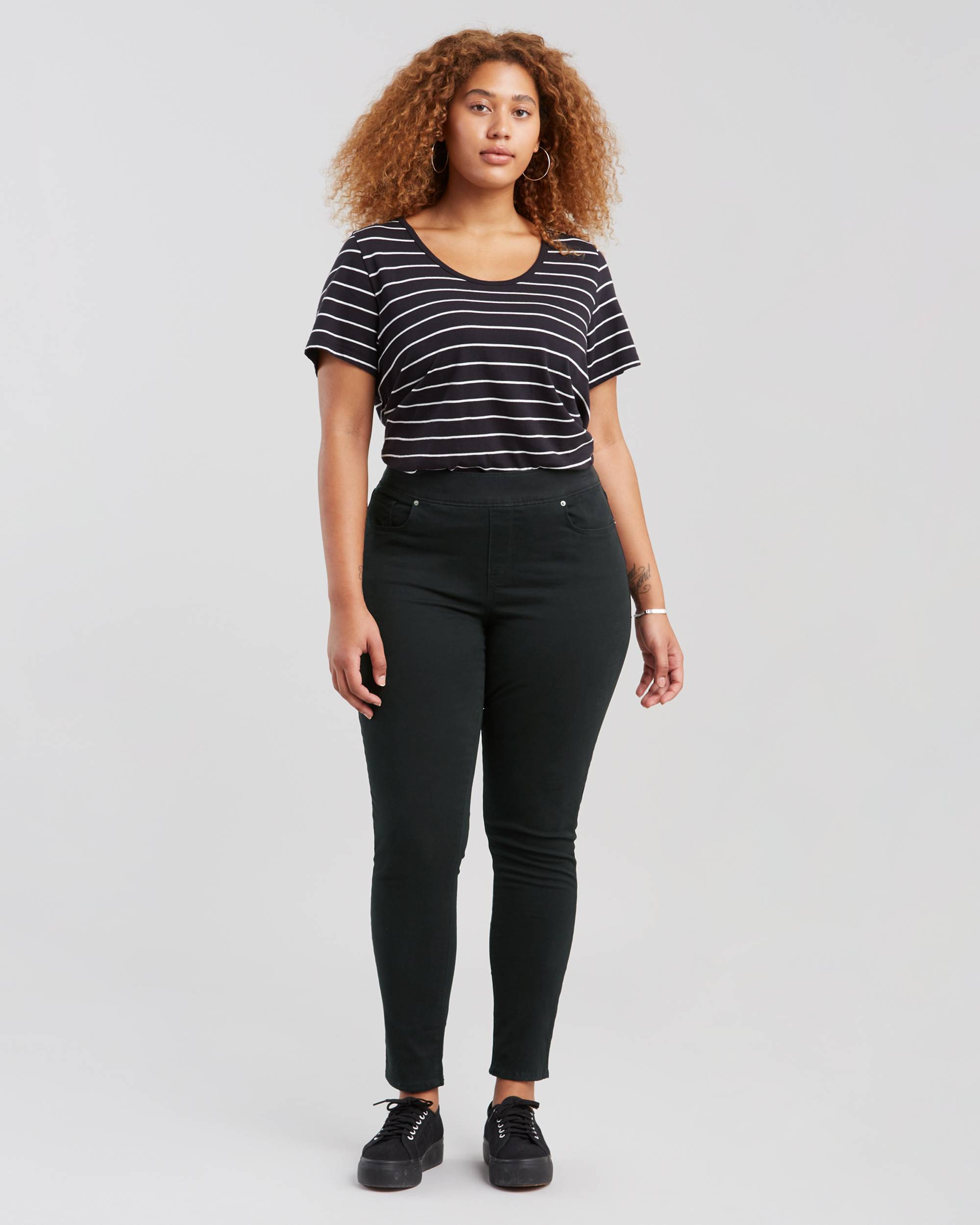 Pull On Leggings (Plus Size) 1
