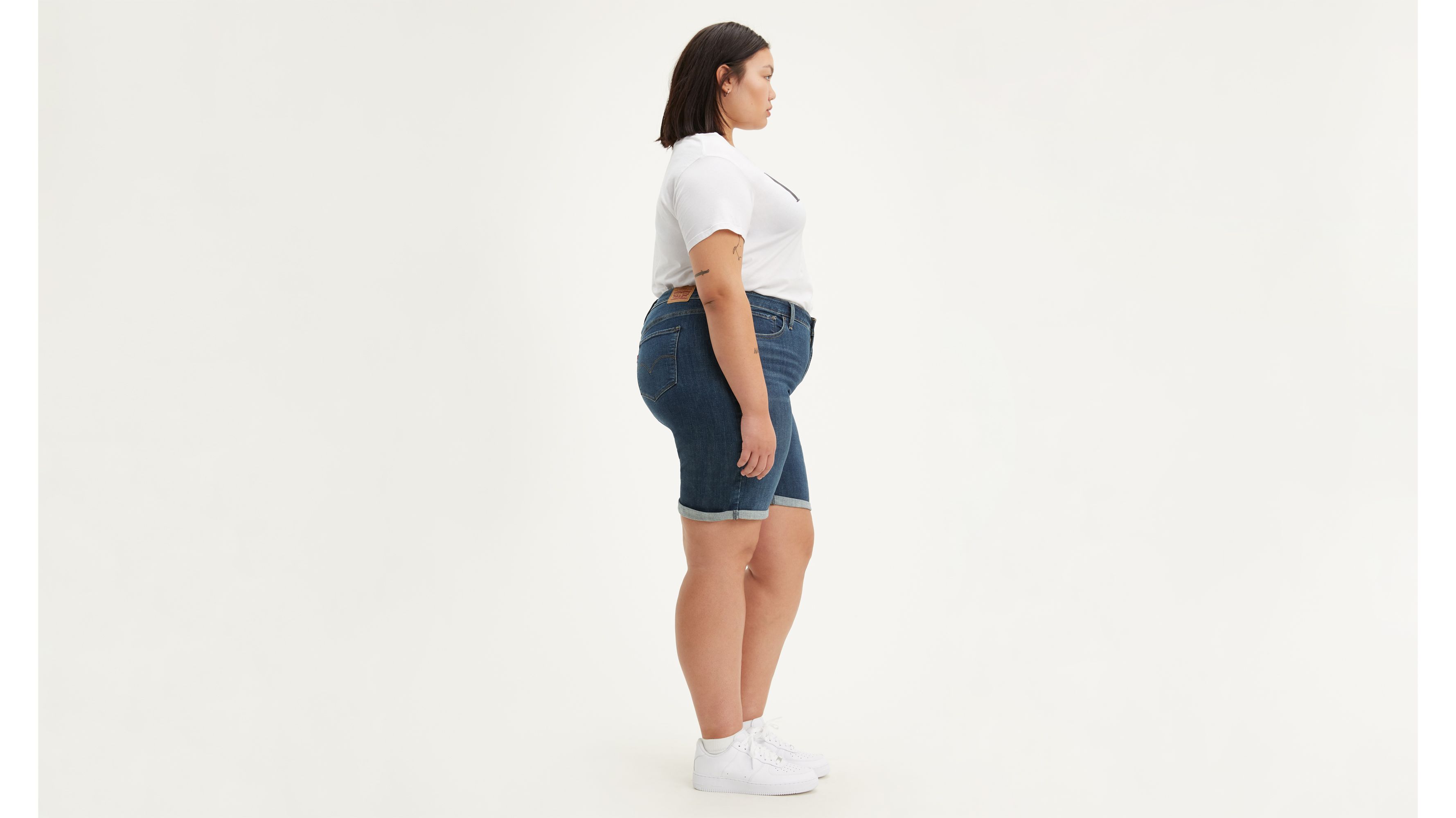 Levi's plus size bermuda shorts new arrivals