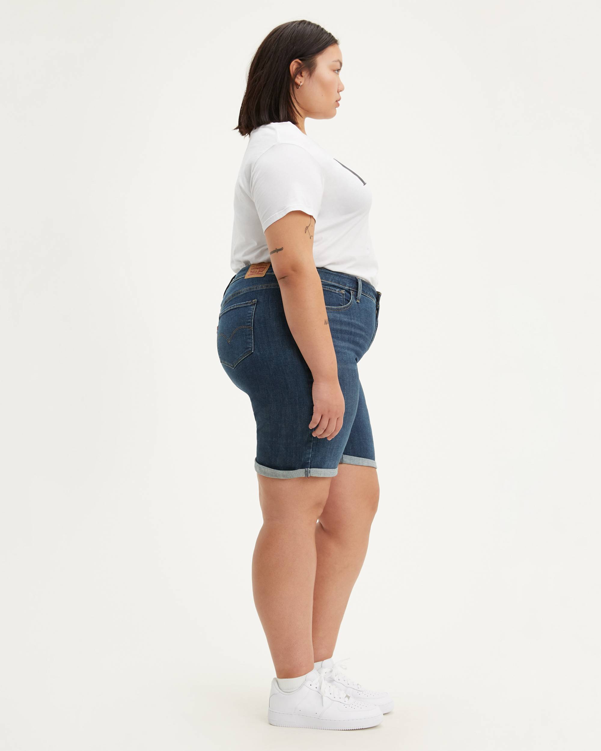 Classic Bermuda Women's Shorts (Plus Size) 4