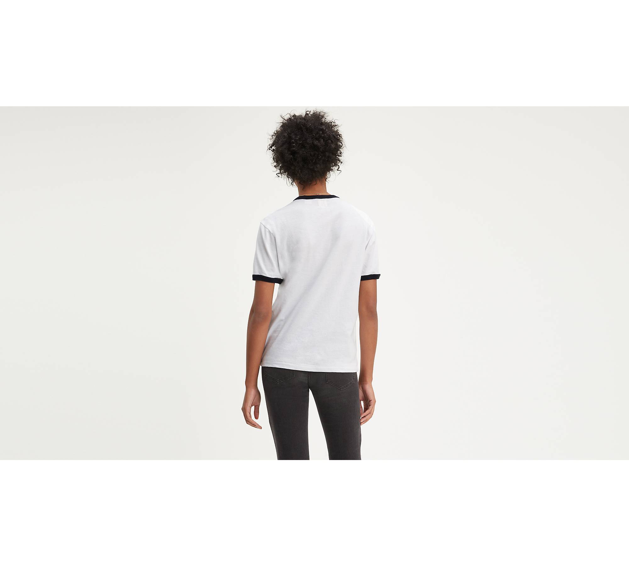 Levi's® Pride Community Ringer Tee Shirt - White | Levi's® US