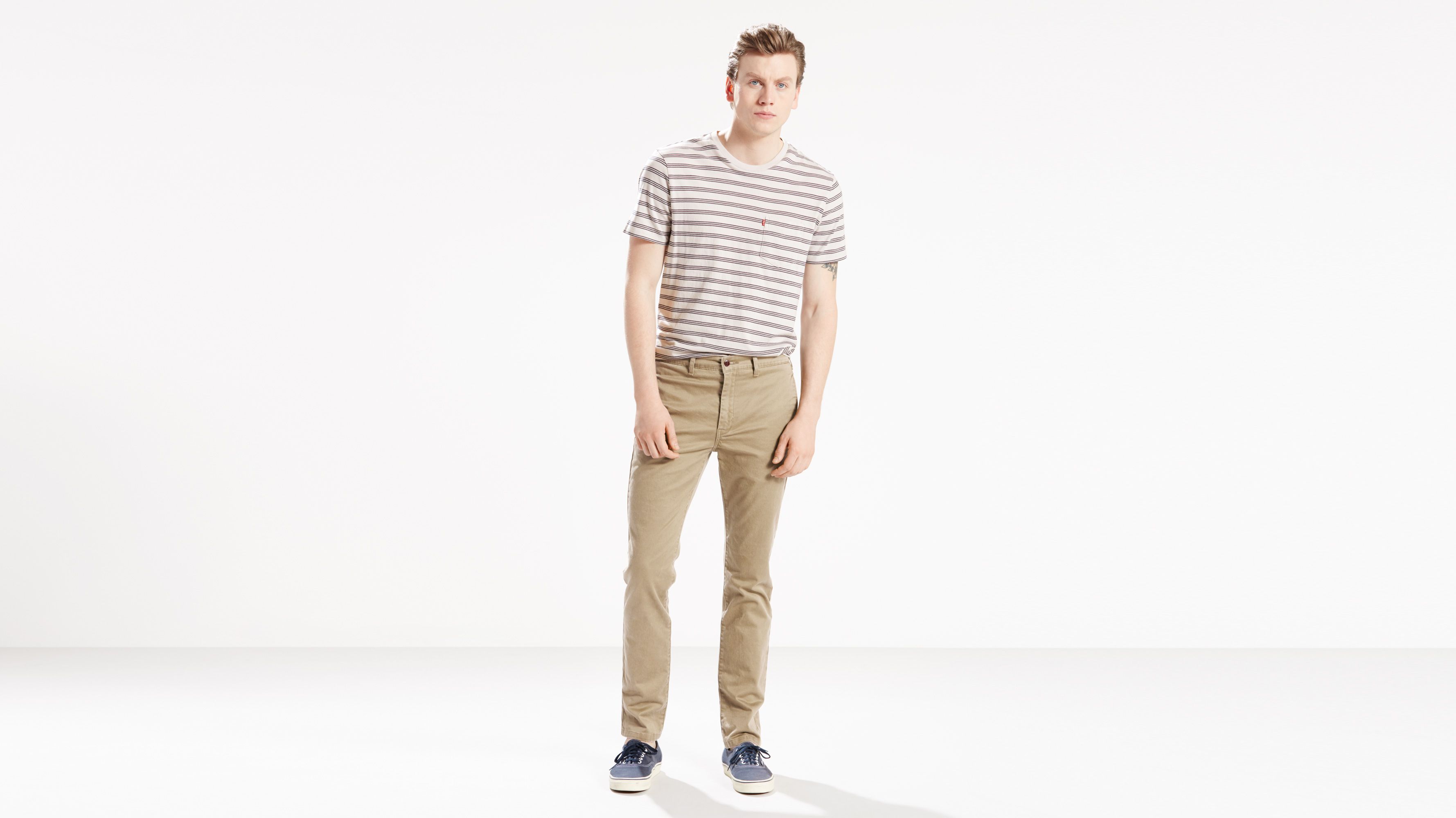 511™ Slim Fit Chino Pants - Brown