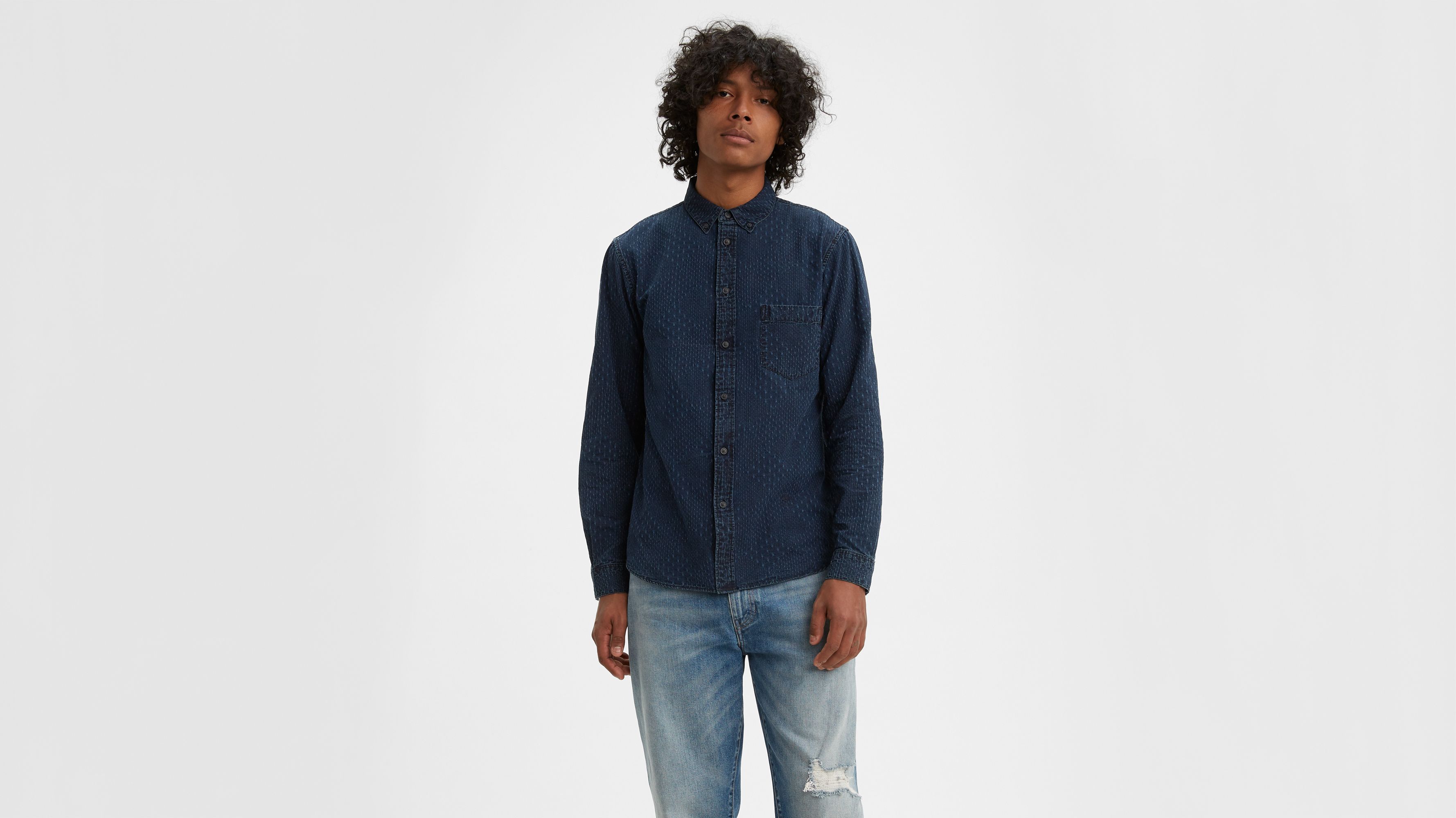 Classic One Pocket Shirt - Blue | Levi 