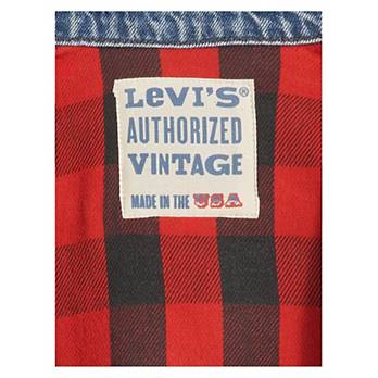Authorized Vintage Trucker Jacket with Flannel 5