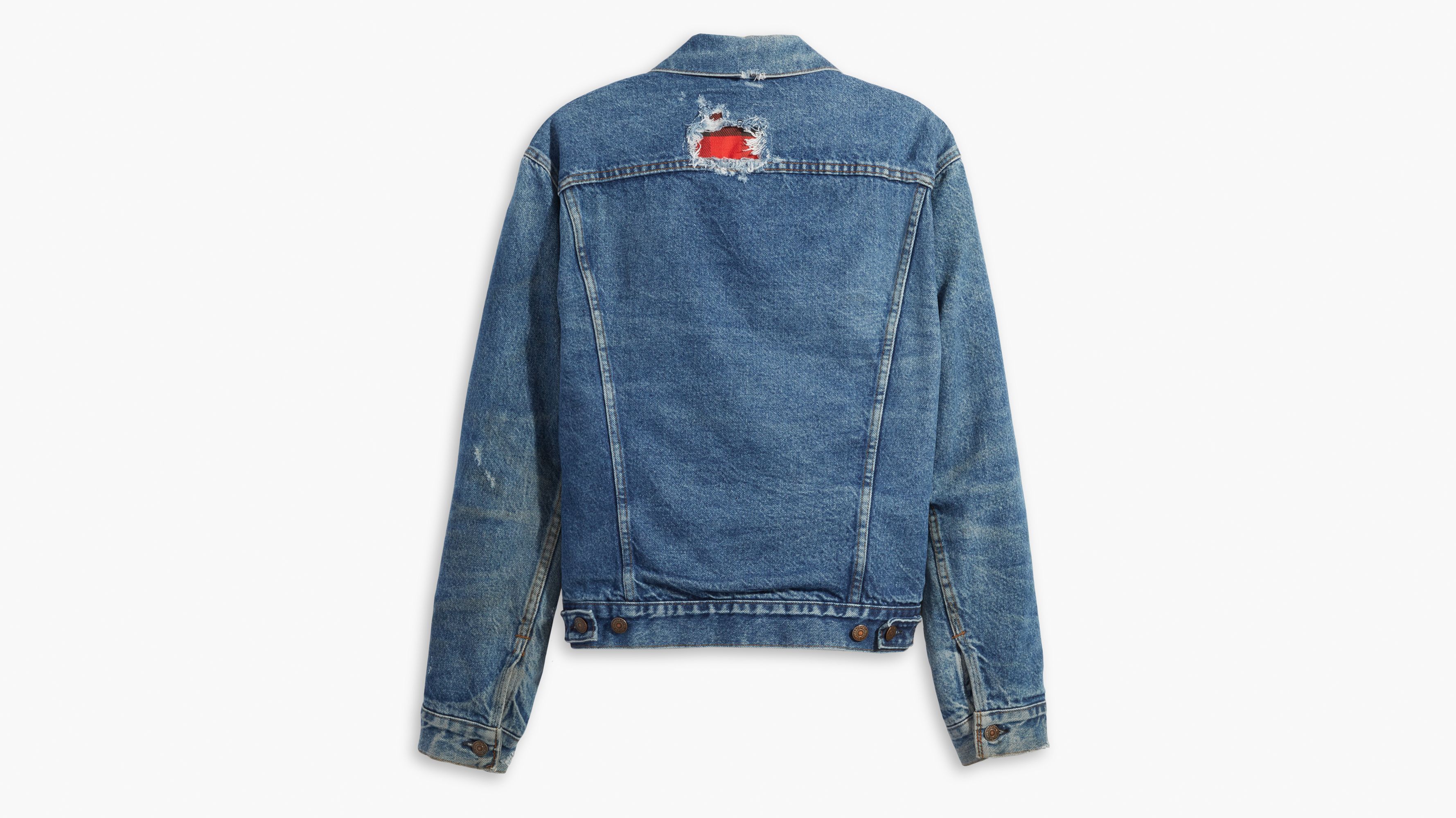 Authorized Vintage Trucker Jacket With Flannel - Levi's