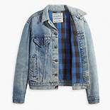 Authorized Vintage Trucker Jacket with Flannel 4