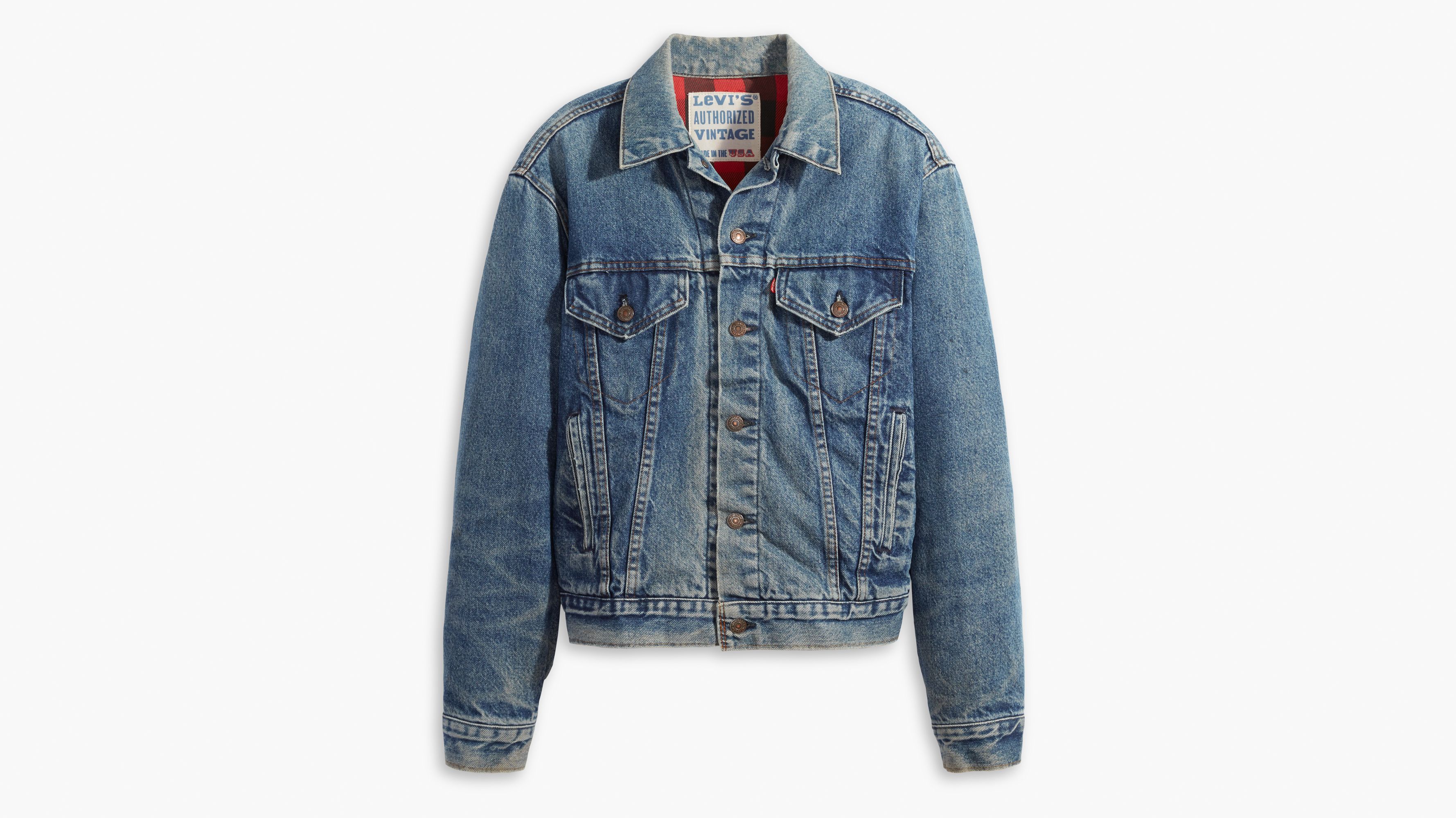 Authorized Trucker Jacket With Flannel - Wash Levi's® US