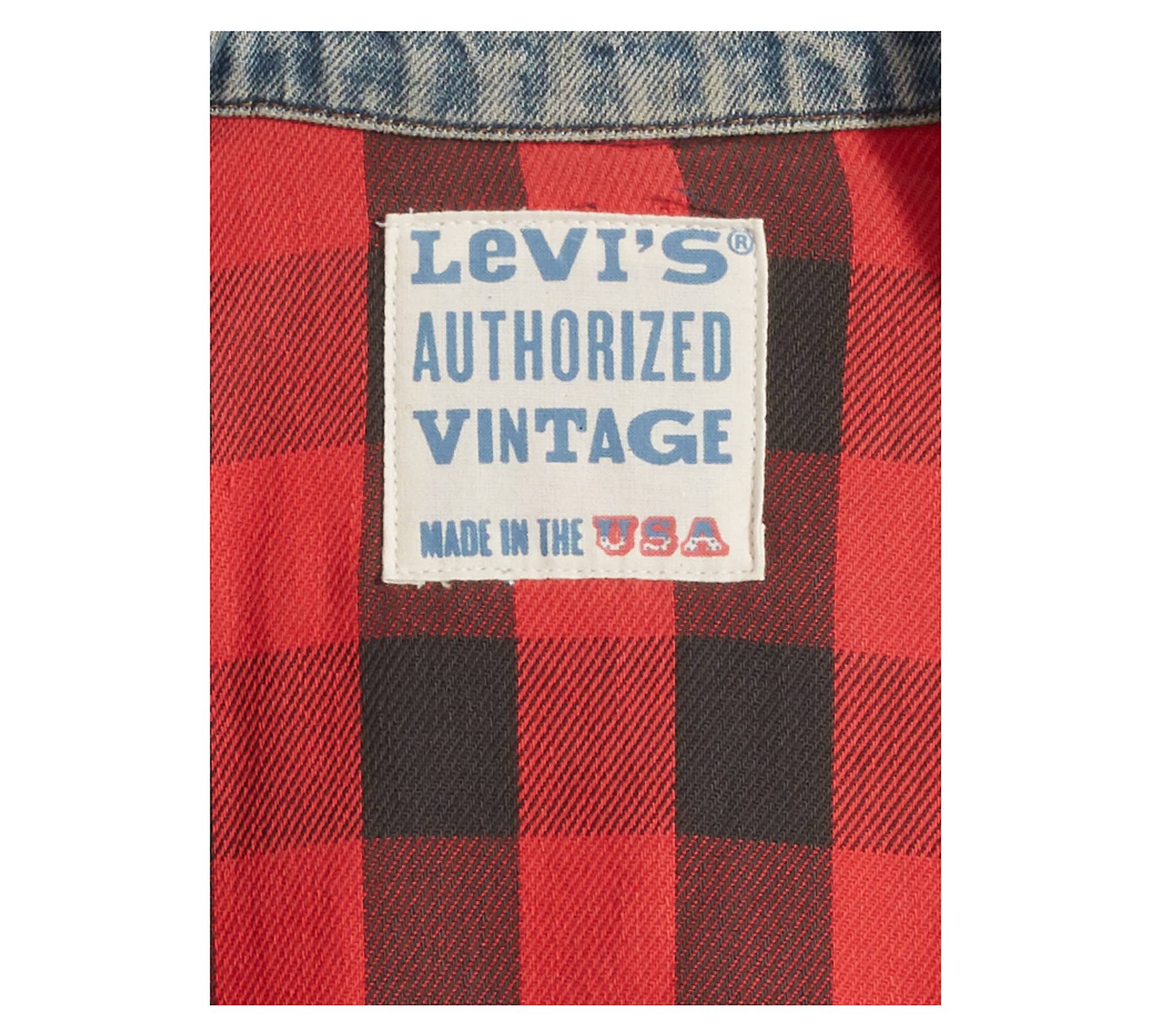 Authorized Vintage Trucker Jacket With Flannel - Medium Wash | Levi's® US