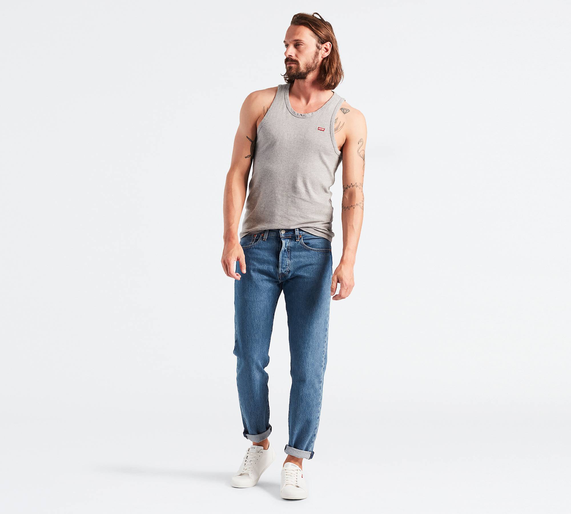 Men's levi 501 slim fit jeans Clearance