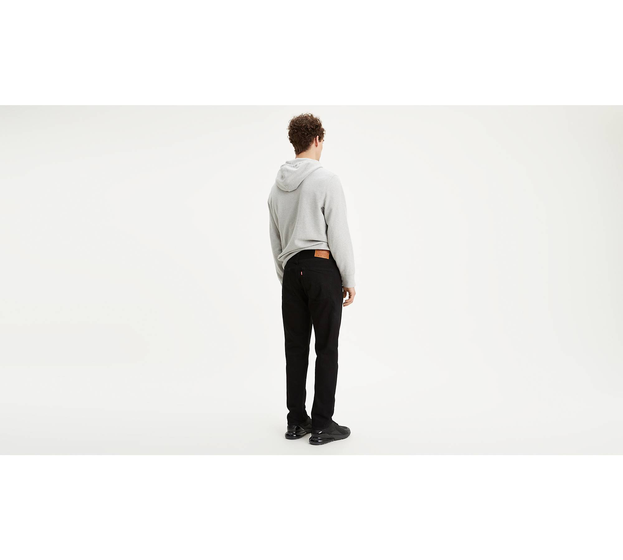 501® Slim Taper Fit Men's Jeans - Black | Levi's® CA