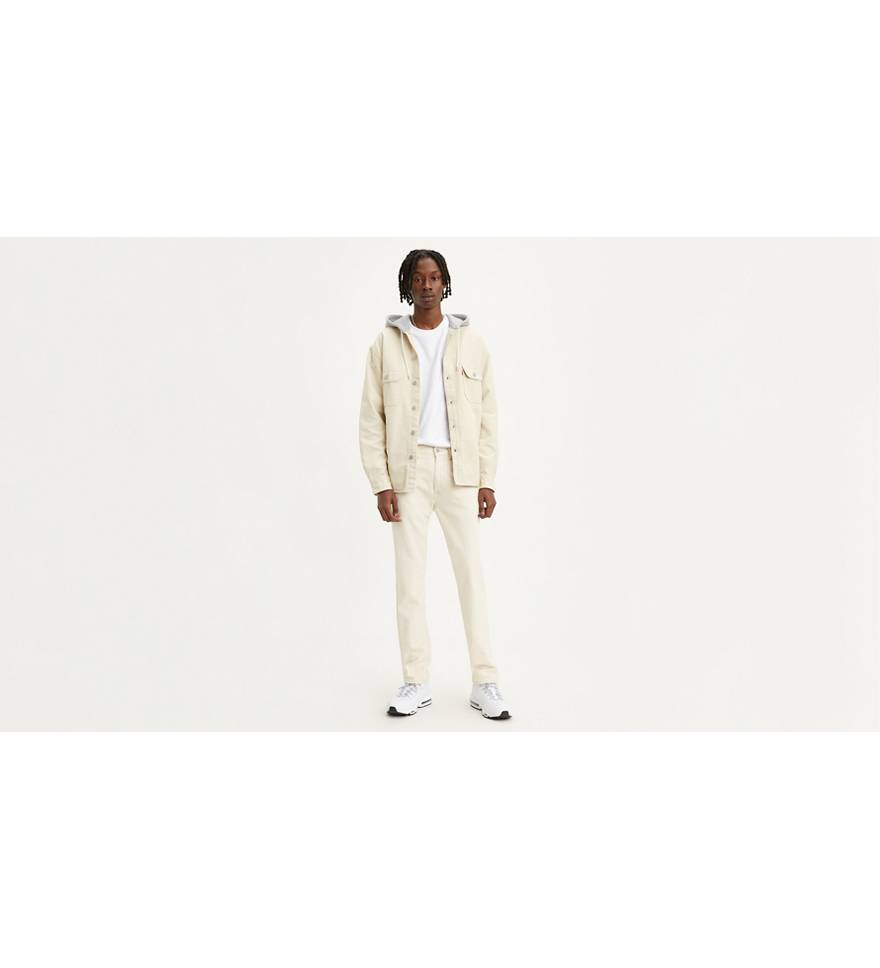 501® Slim Taper Fit Men's Jeans - White | Levi's® US