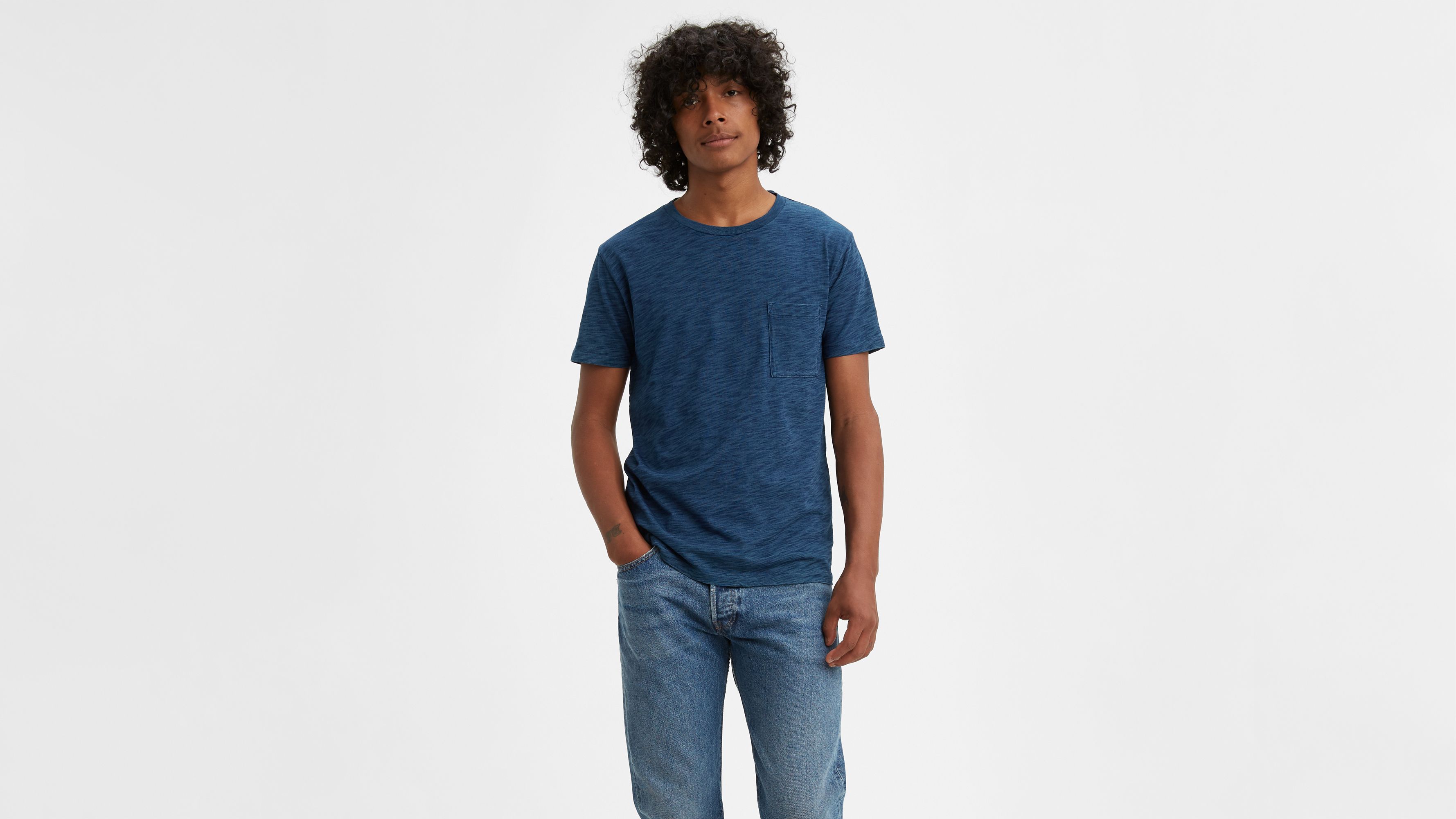 Pocket Tee Shirt - Blue | Levi's® US