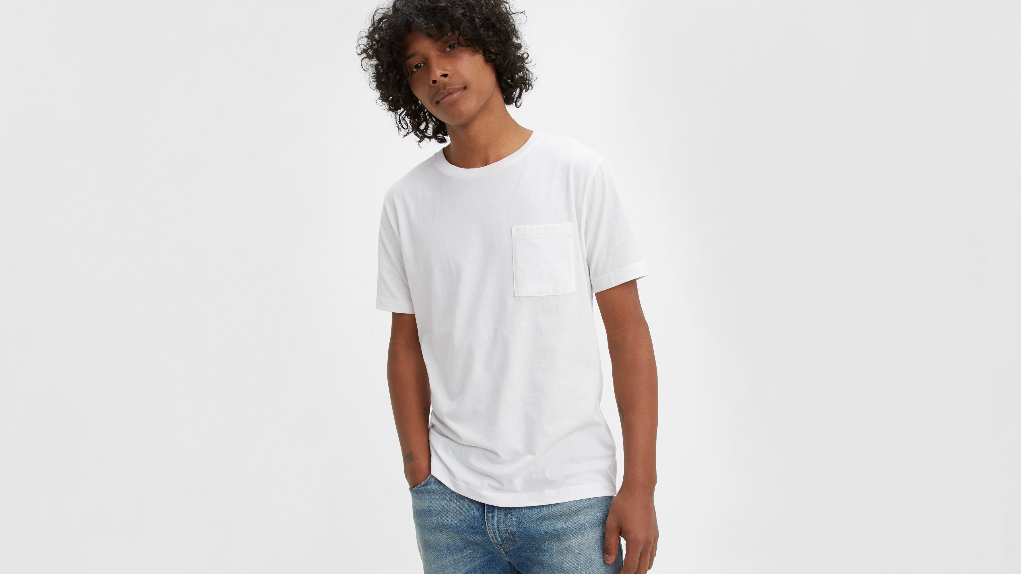 Crafted® Pocket Tee - Neutral 