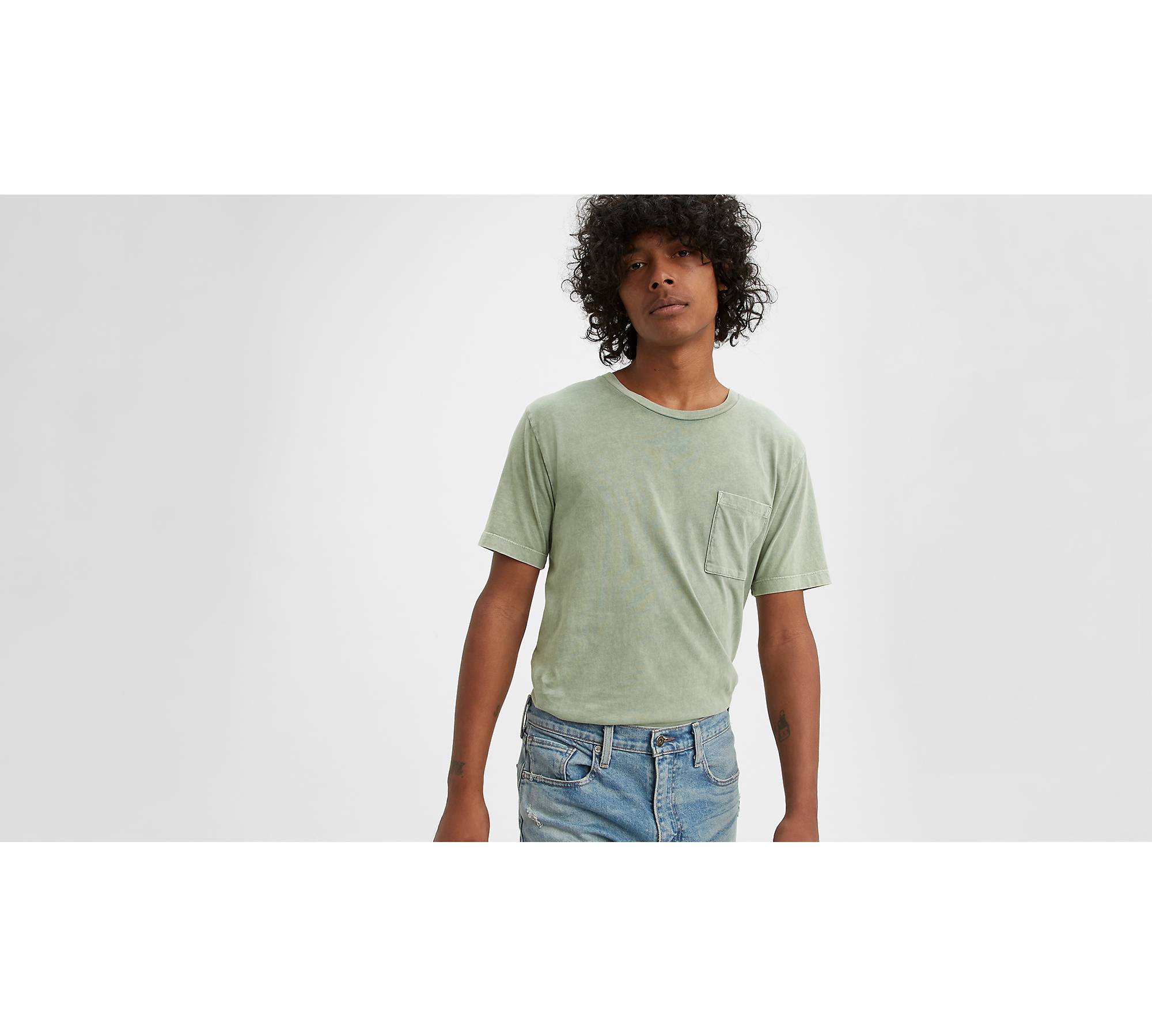 Pocket Tee Shirt - Green | Levi's® US
