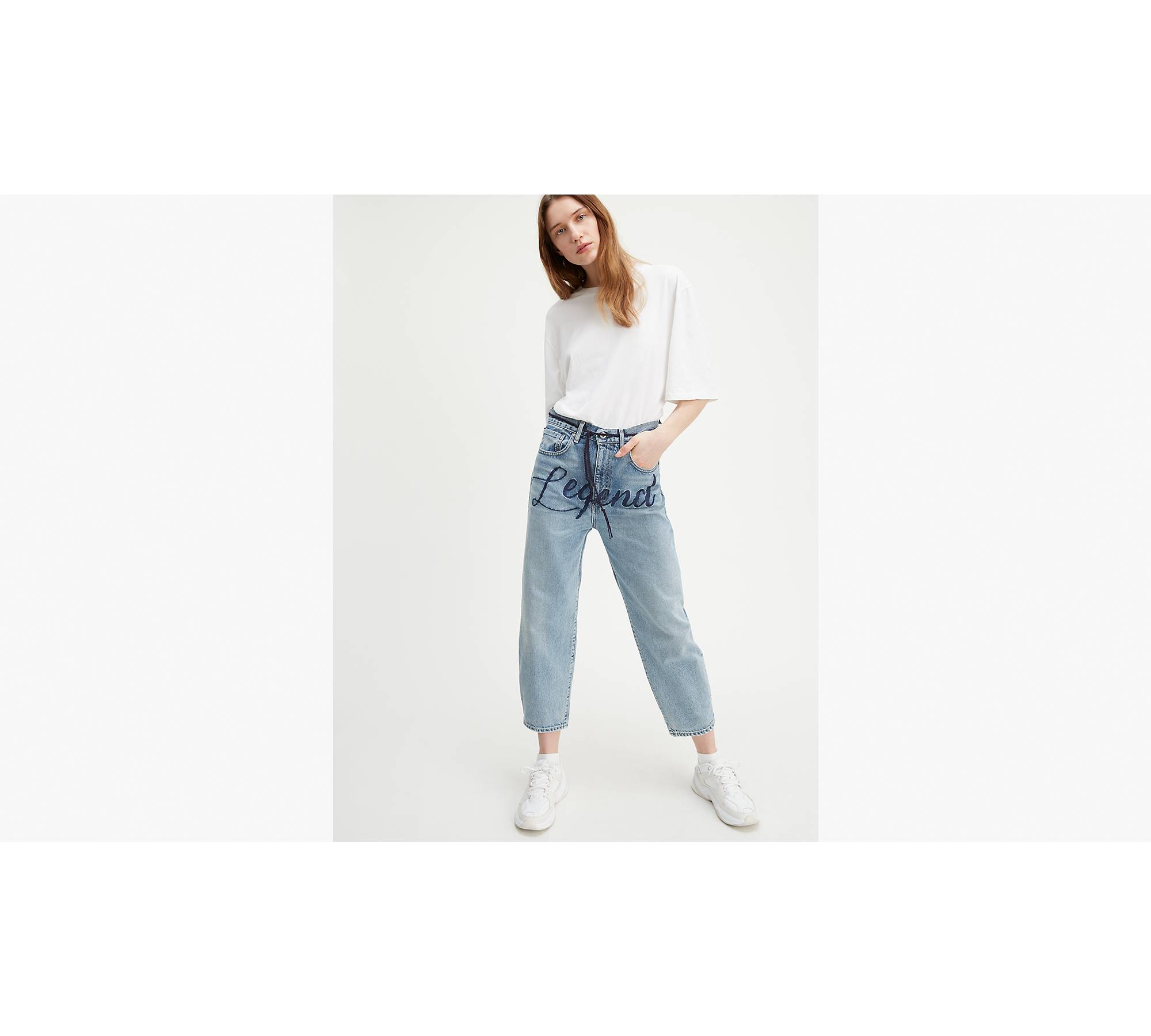 Levi's® Made & Crafted® Barrel Jeans - Blue | Levi's® CZ