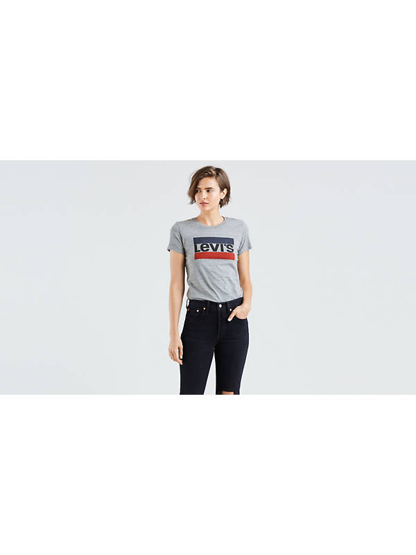 The Perfect Tee - Grey | Levi's® NL