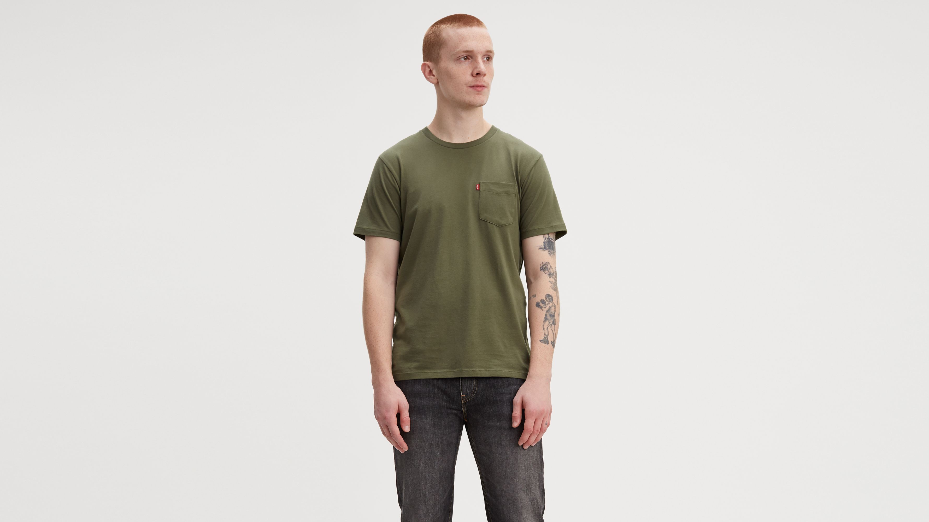 levis pocket tshirt