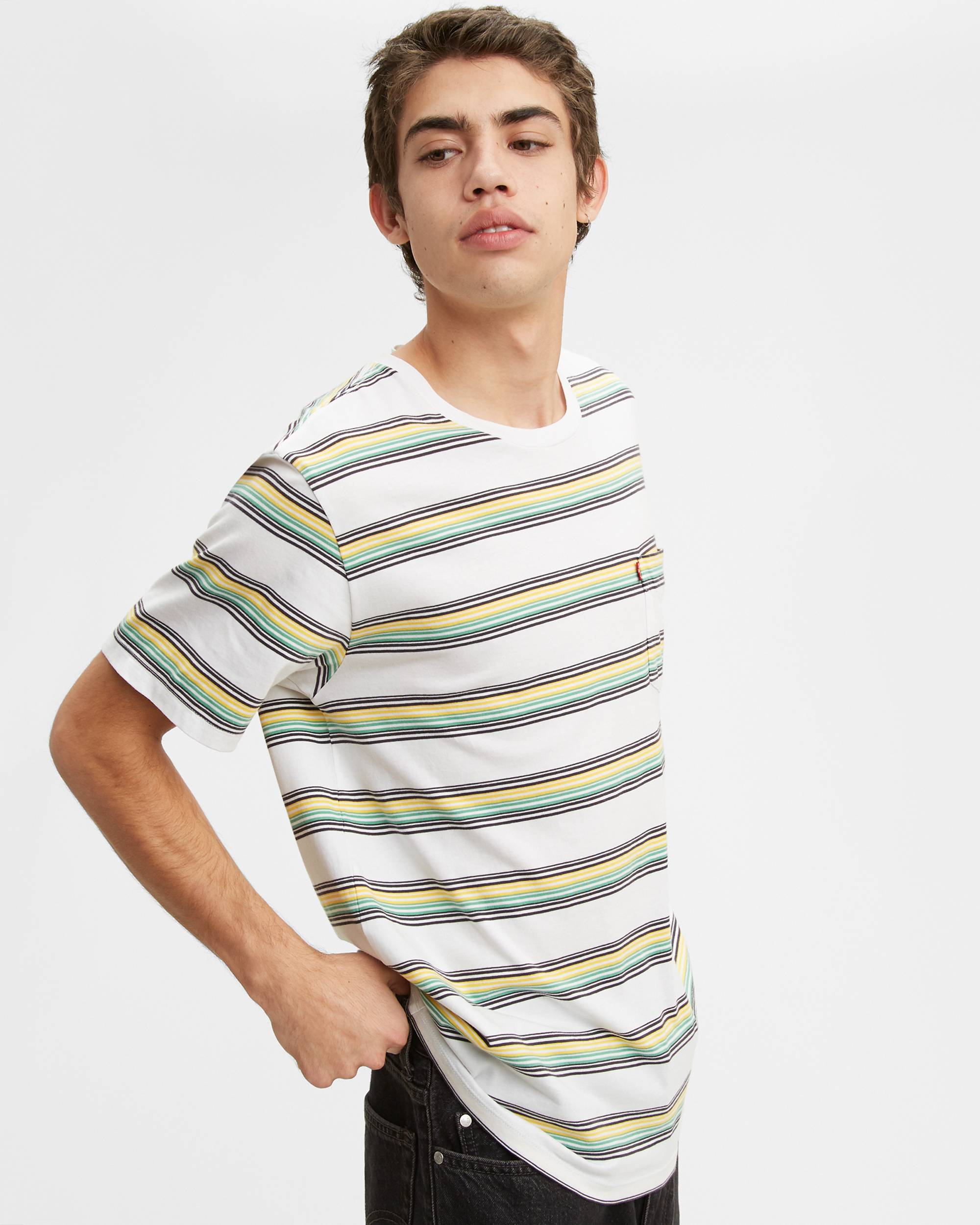 Sunset Pocket Tee Shirt 1