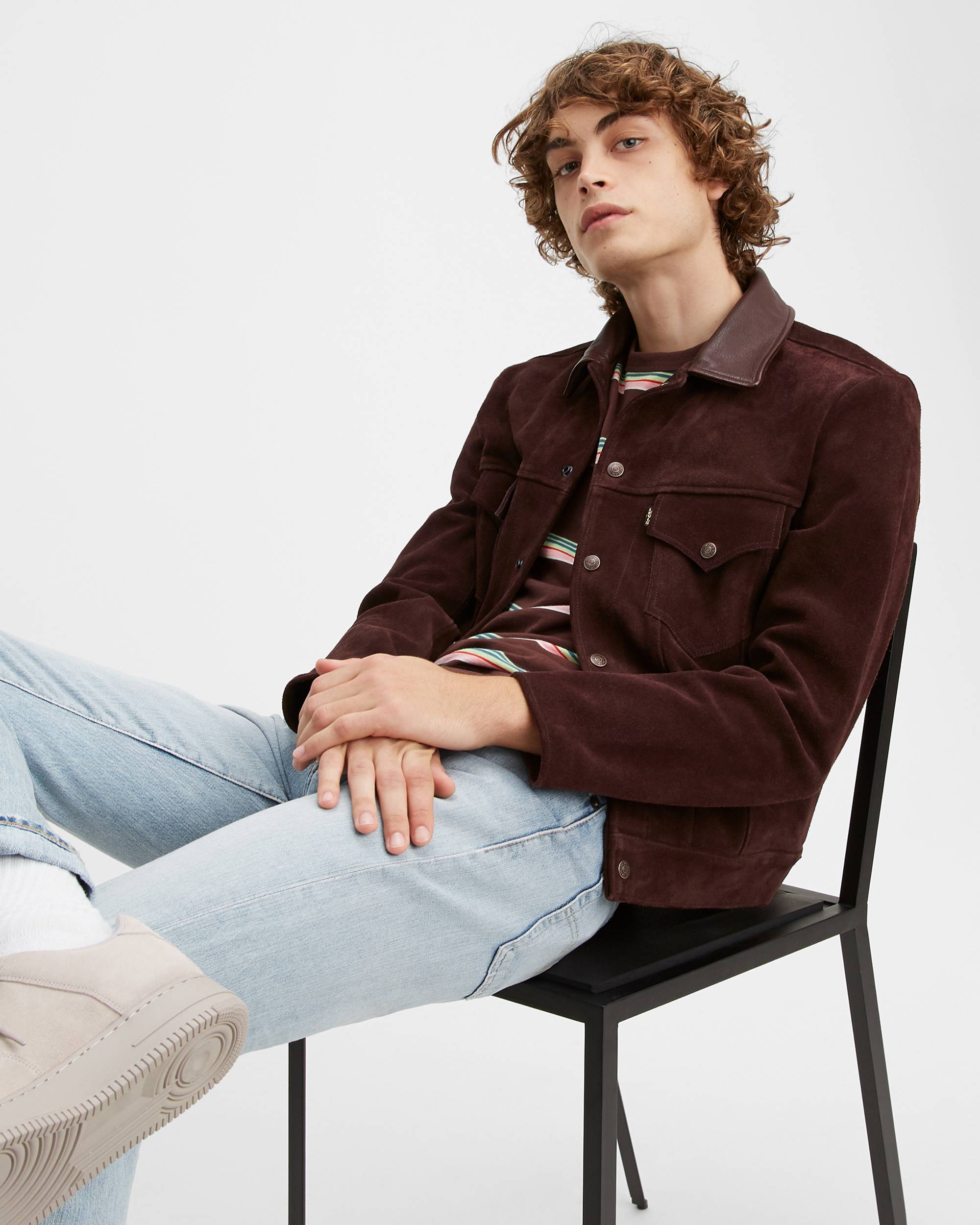 1960'S Suede Trucker Jacket 3