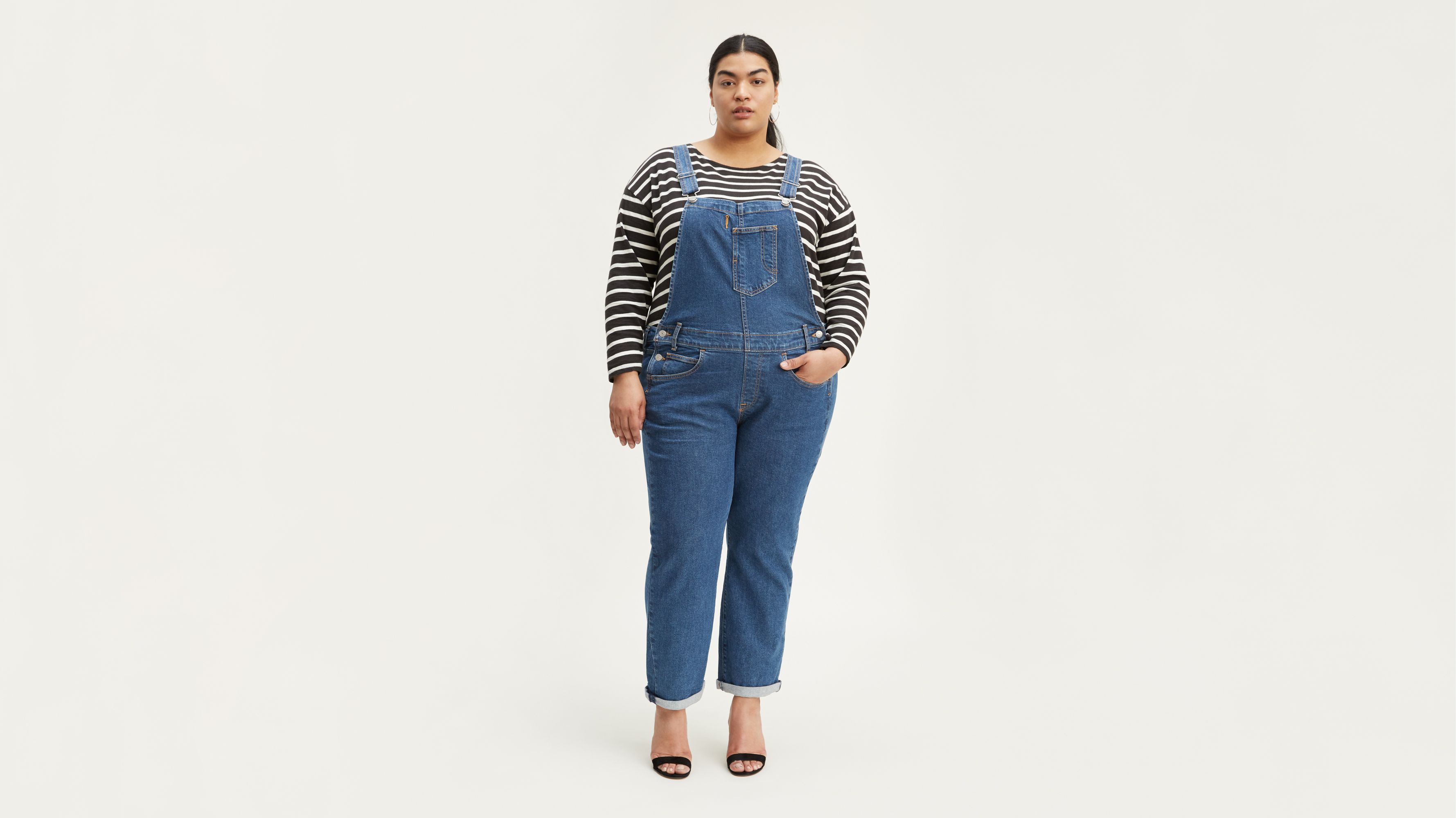 Plus Size Jumpsuits For Women Spring Long Sleeve Jumpsuit Jeans With  Pockets Oversize Denim Jumpsuit Wholesale Dropshipping - Plus Size  Jumpsuits - AliExpress